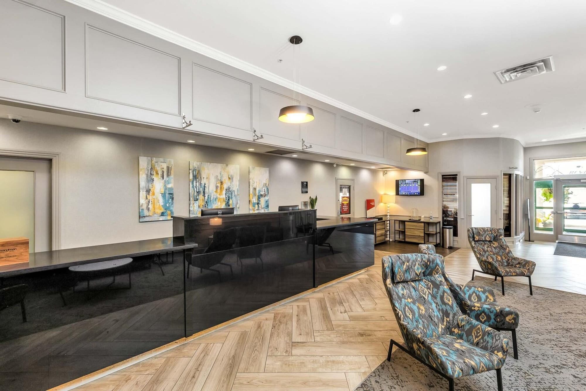 Sandman Hotel Grande Prairie, Lobby