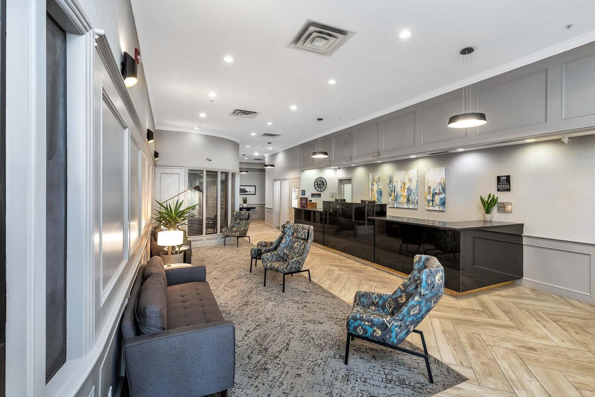 Sandman Hotel Grande Prairie, Lobby