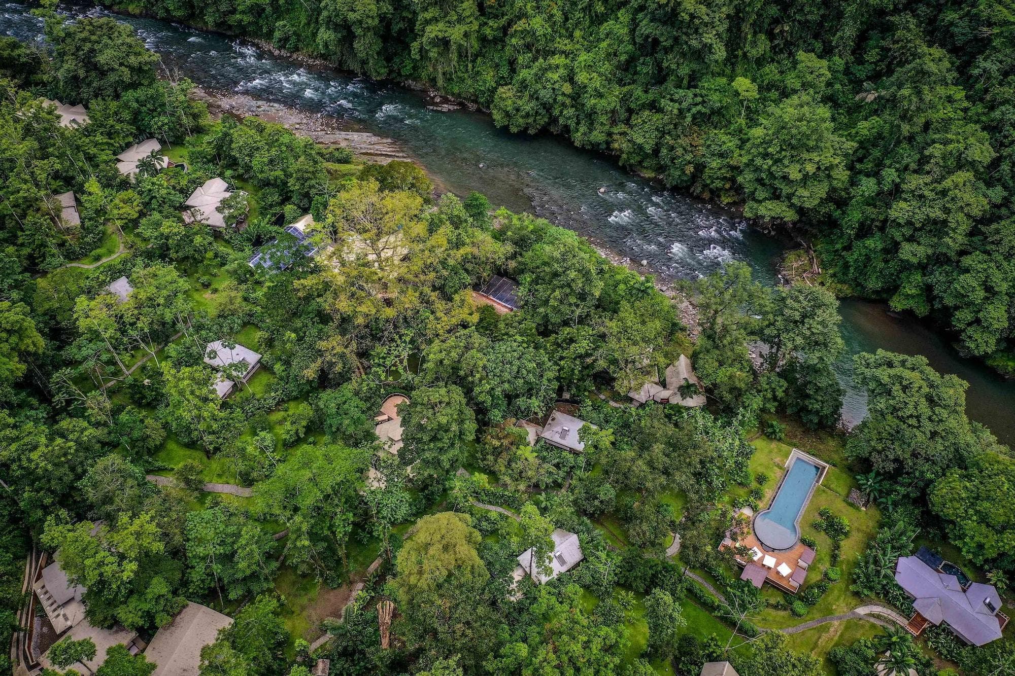 Pacuare Lodge, General view