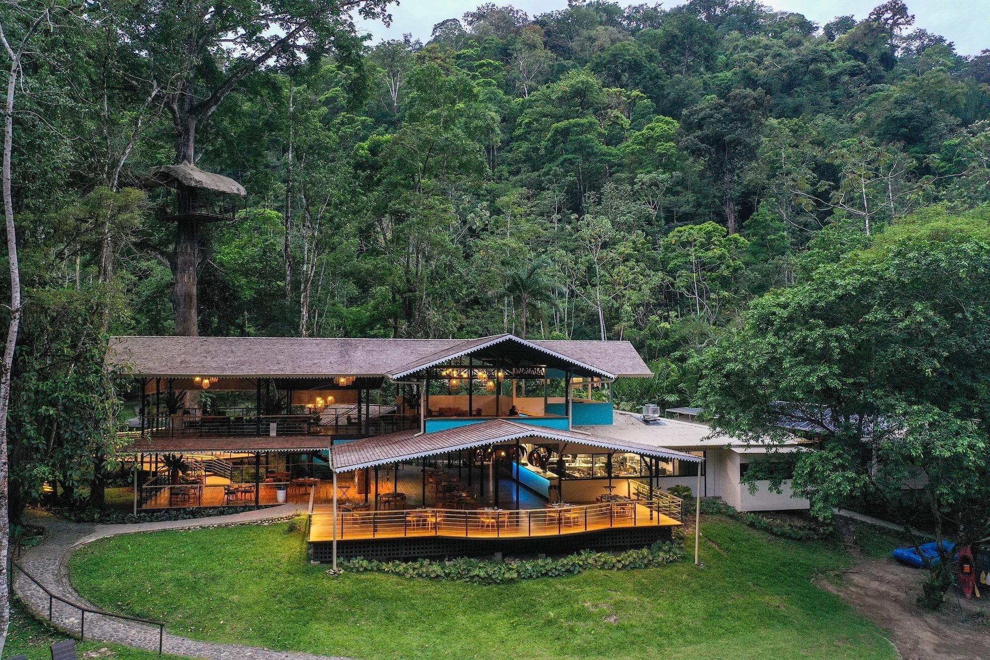 Pacuare Lodge, General view