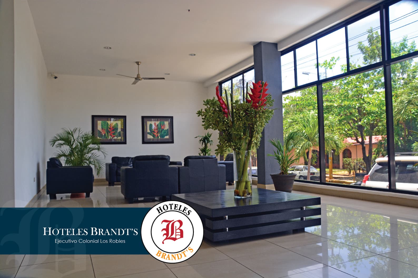 Hotel Brandt Ejecutivo Colonial Los Robles, Lobby