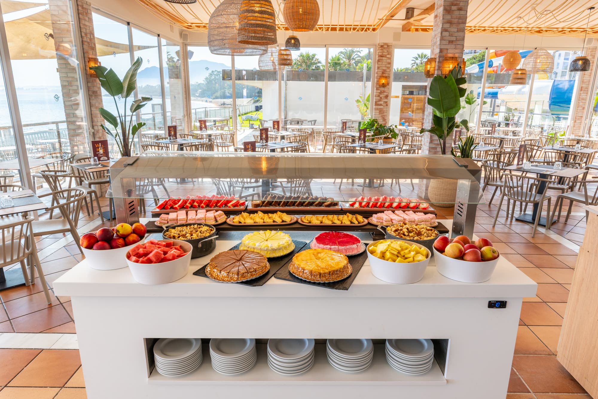 Globales Playa Estepona, Restaurant