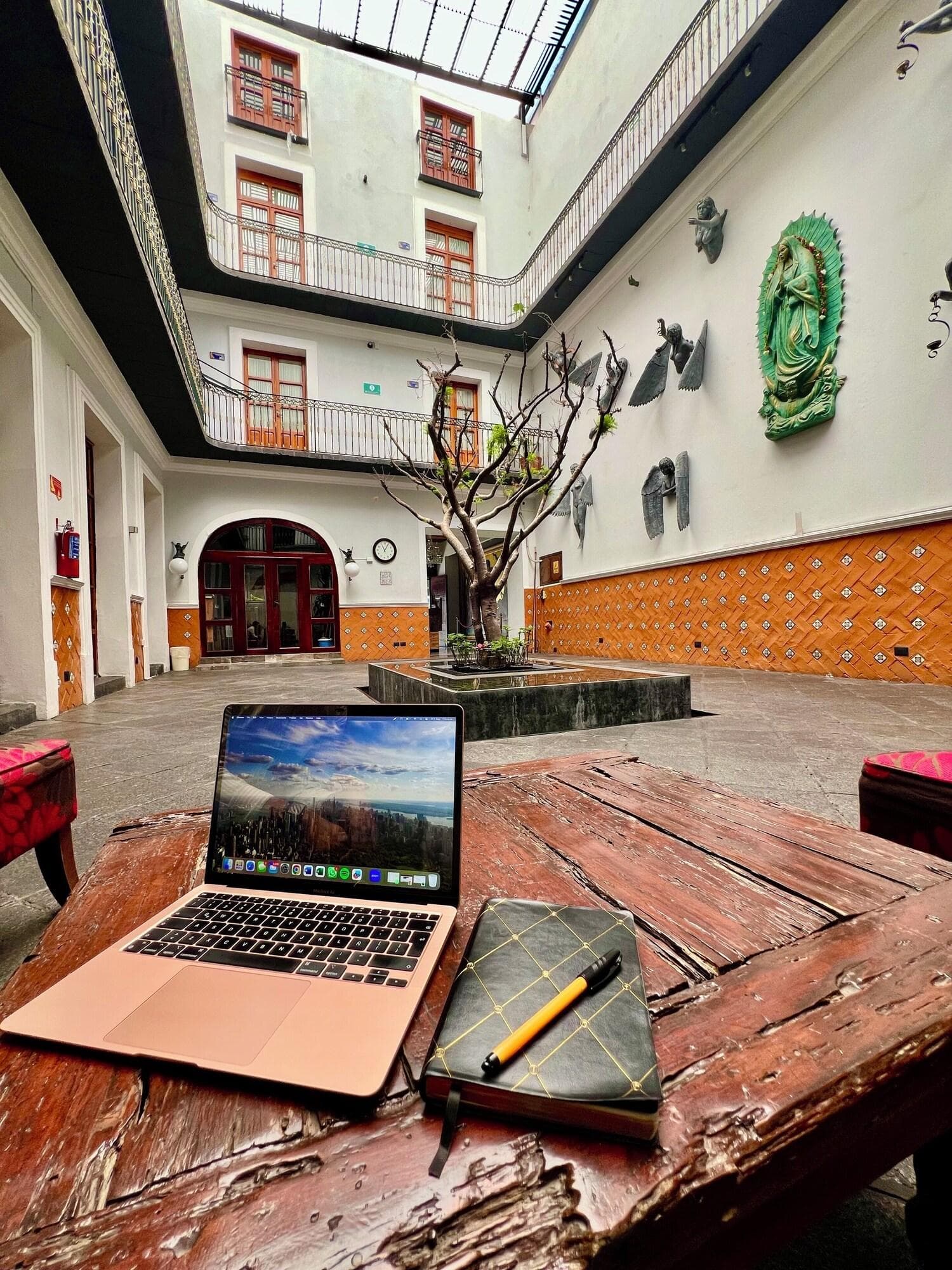 Puebla Plaza, Terrace