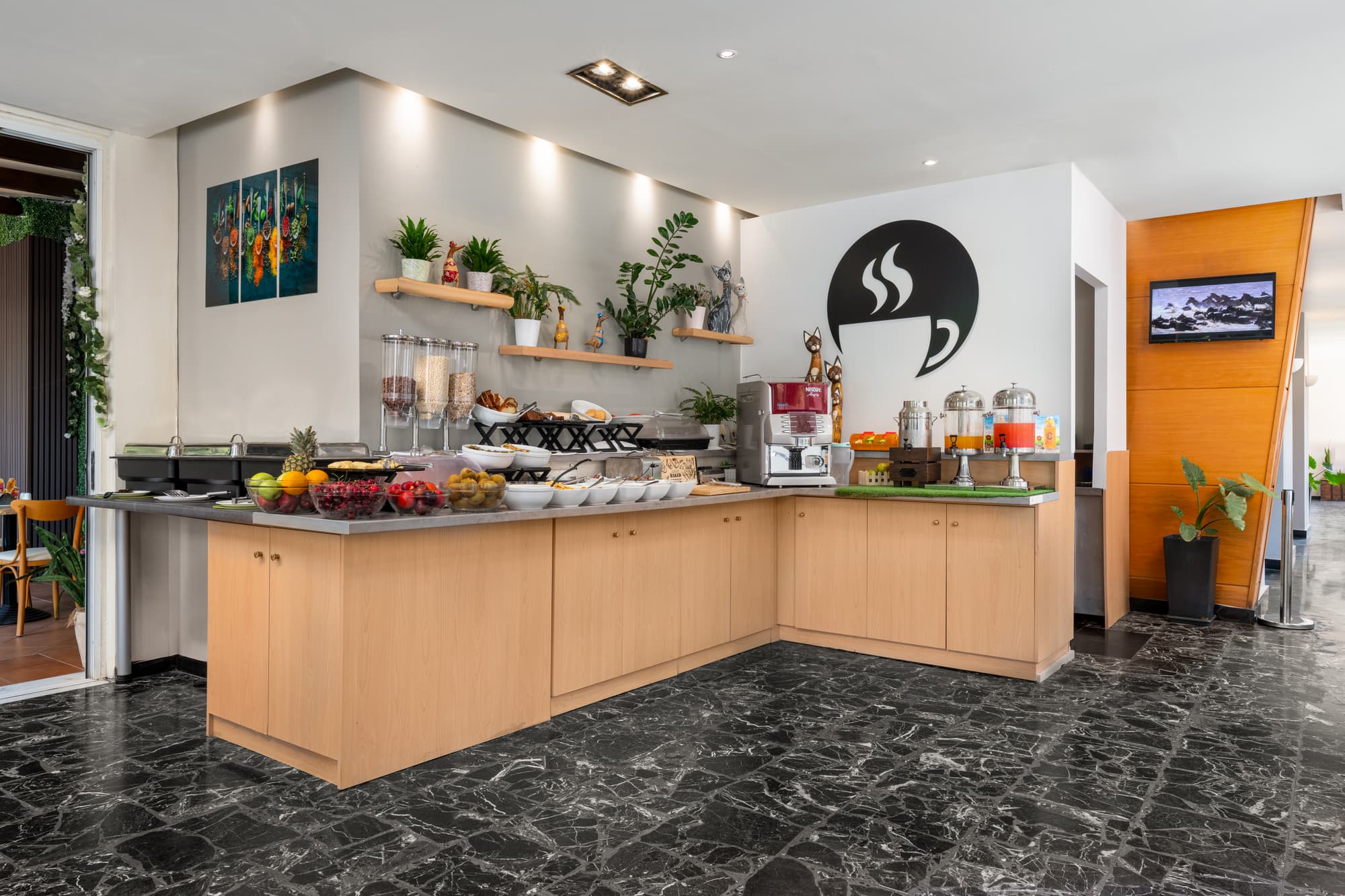 City Plus Rhodes Hotel, Restaurant