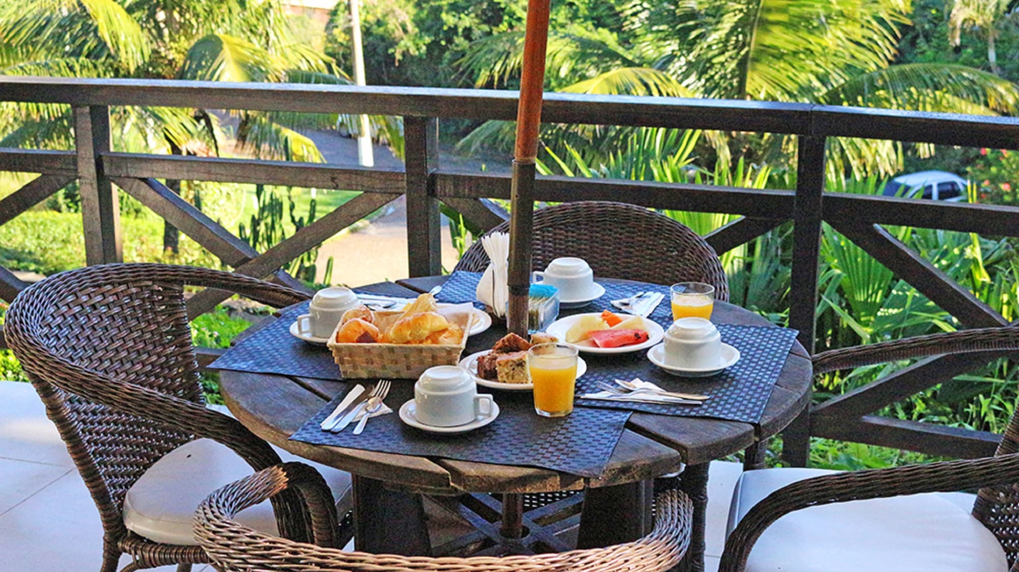 Pousada Amancay, Terrace