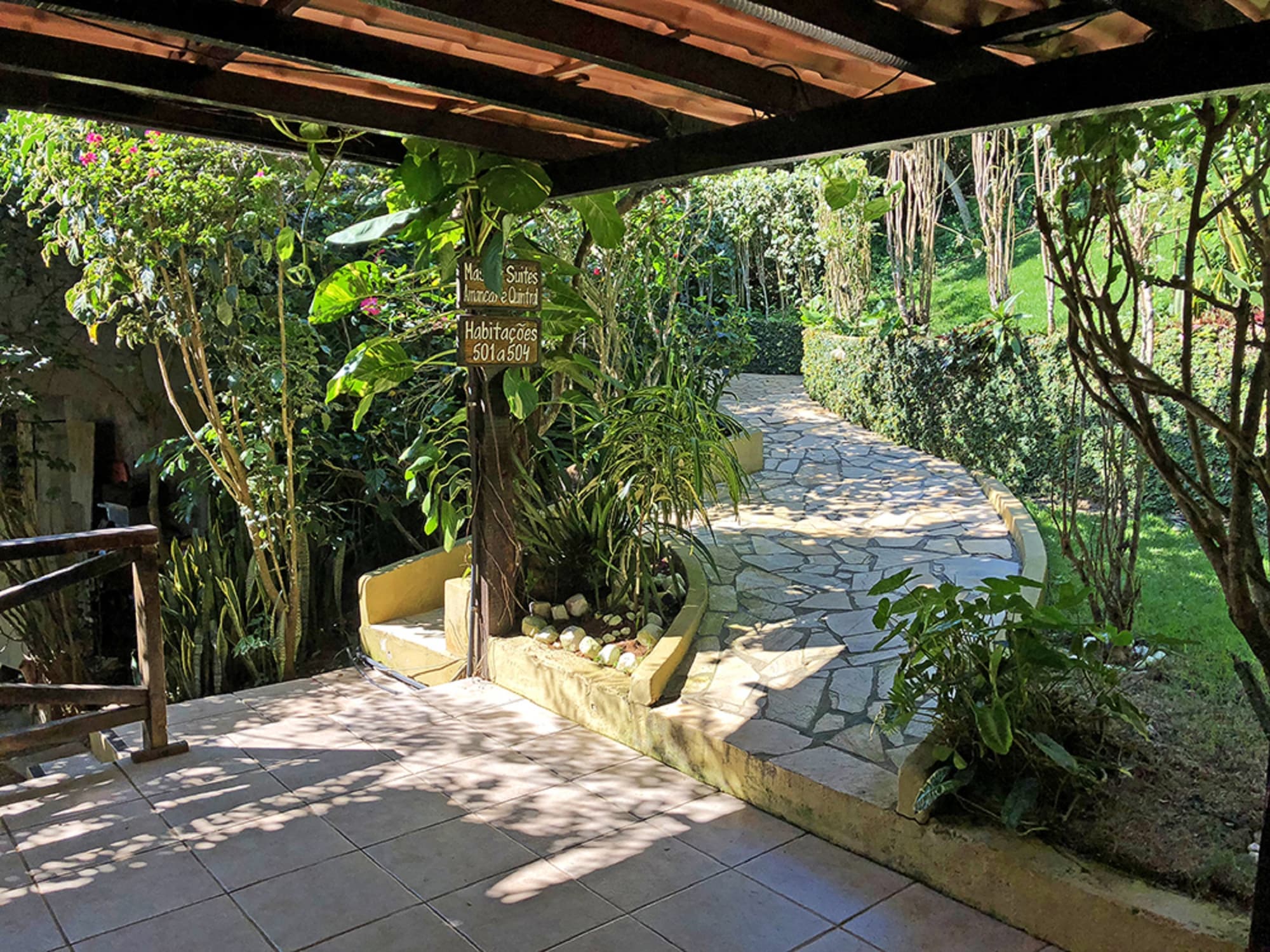 Pousada Amancay, Terrace