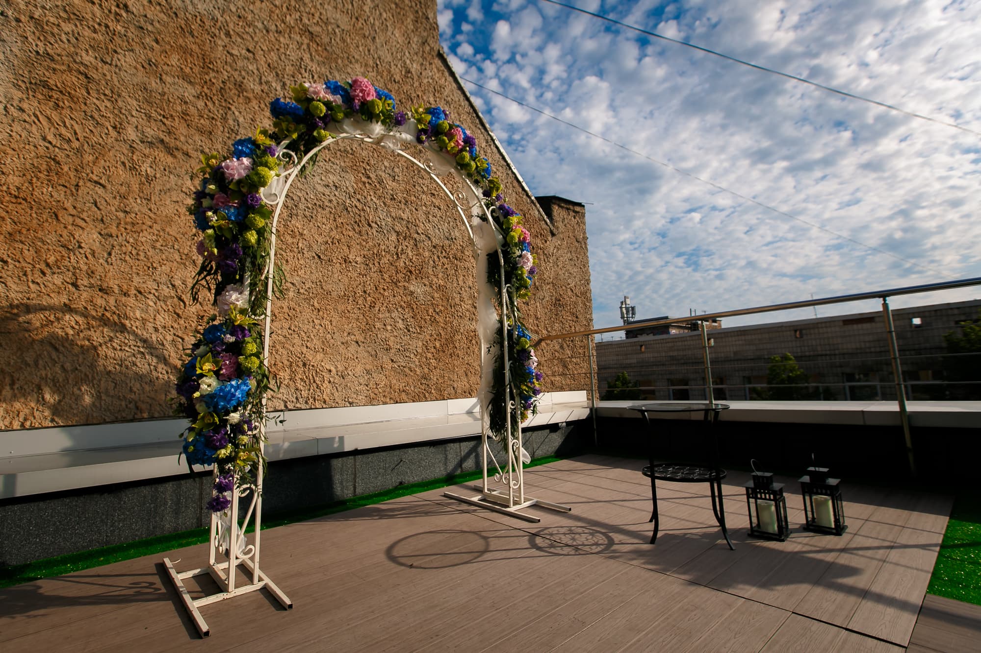 Red Stars Hotel, Terrace