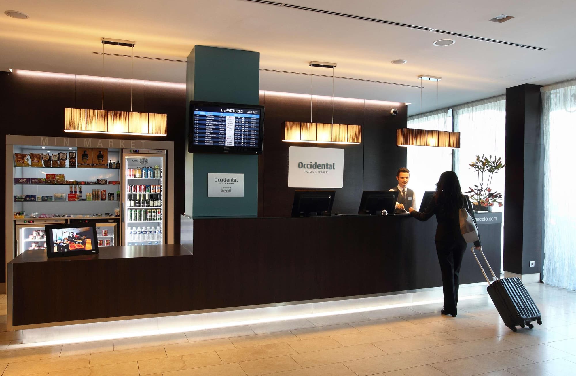 Occidental Praha Five, Lobby