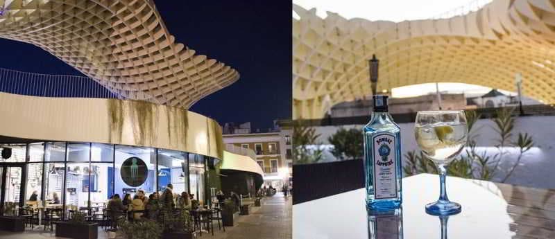 Palace Sevilla, Terrace