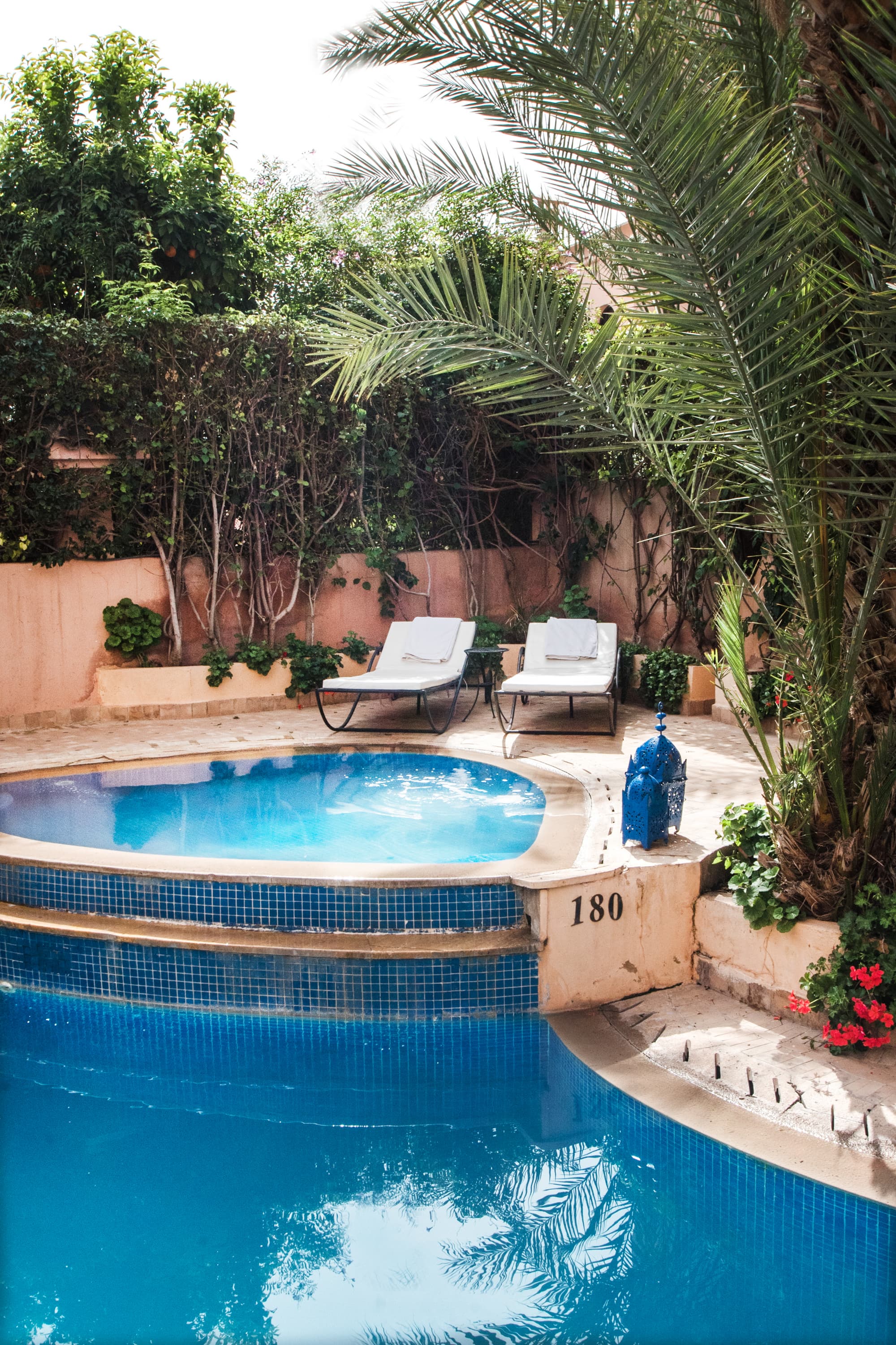 Riad Mazal, Pool