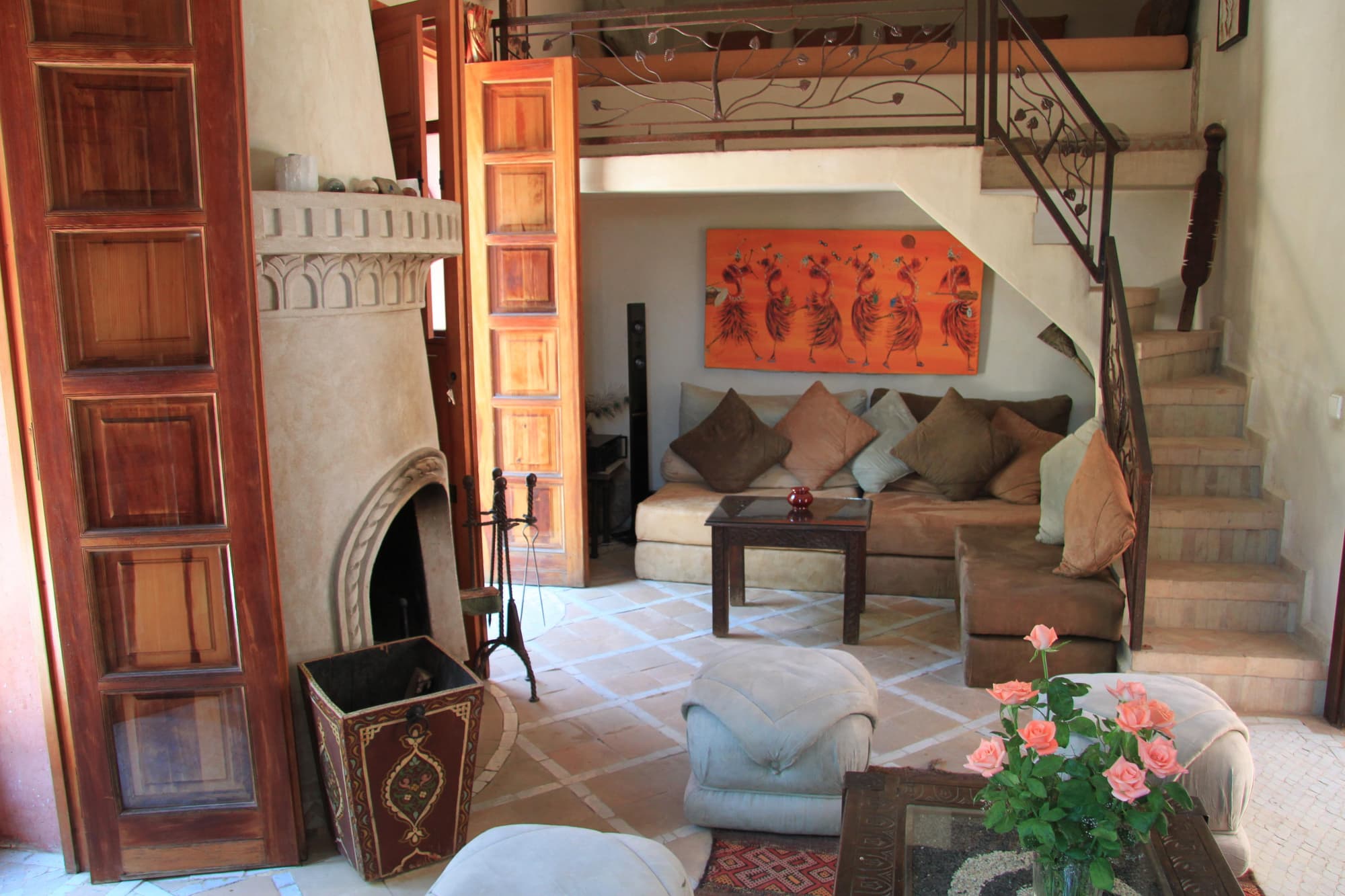 Riad Mazal, Restaurant