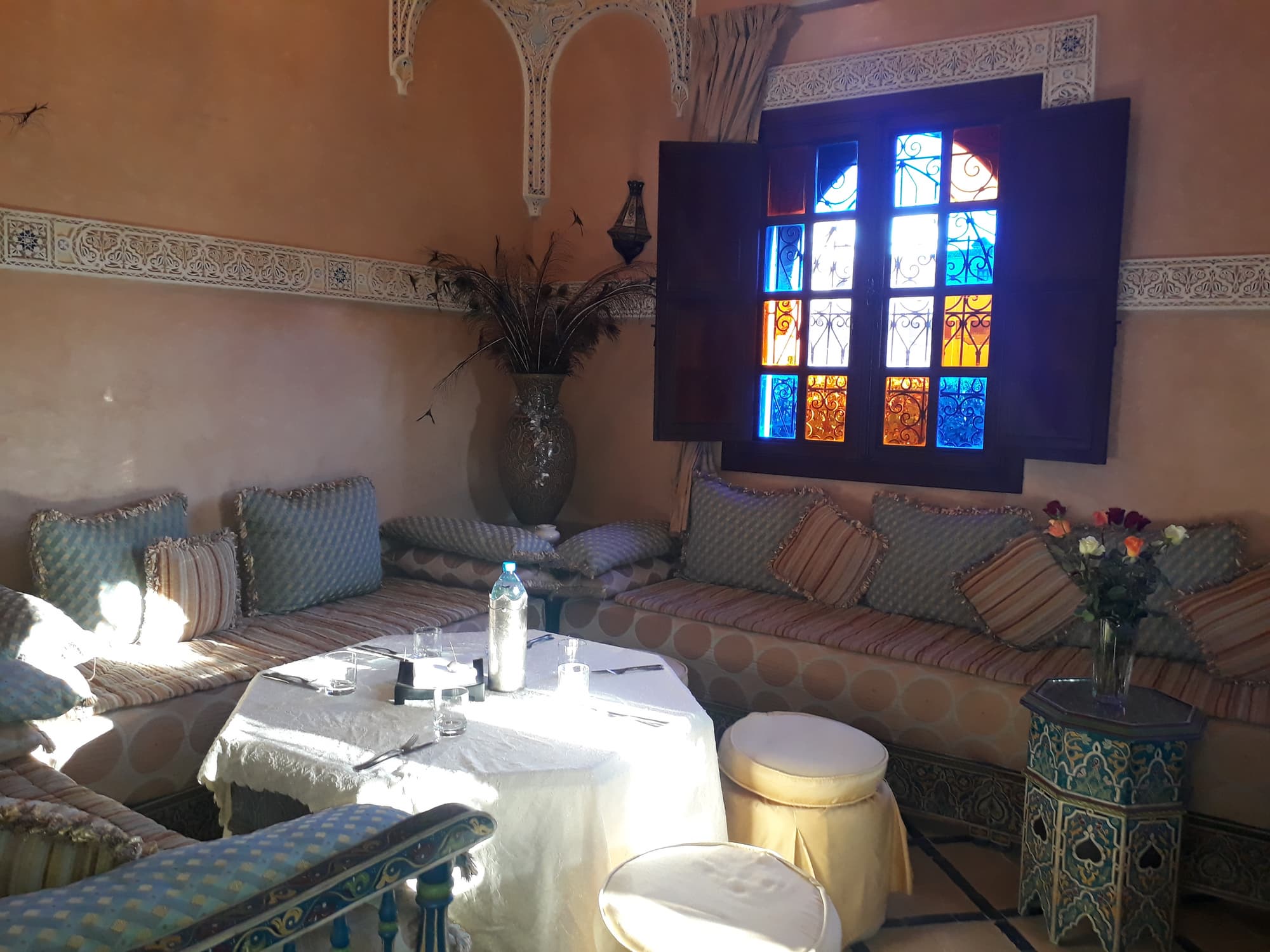Riad Mazal, Restaurant
