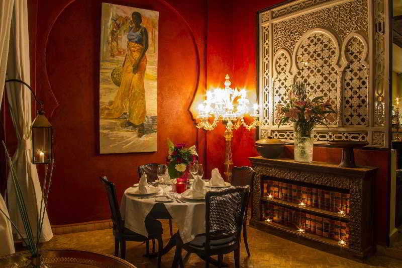 Palais El Miria, Restaurant