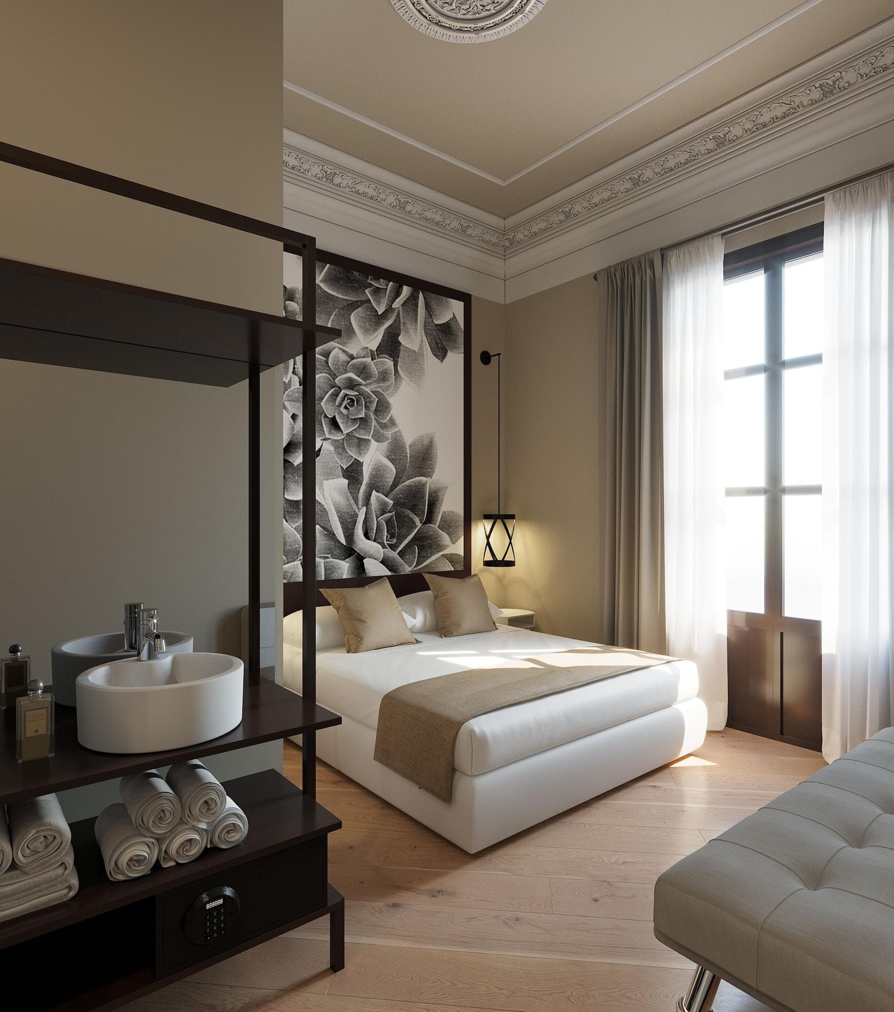 Hostal In Barcelona, Room