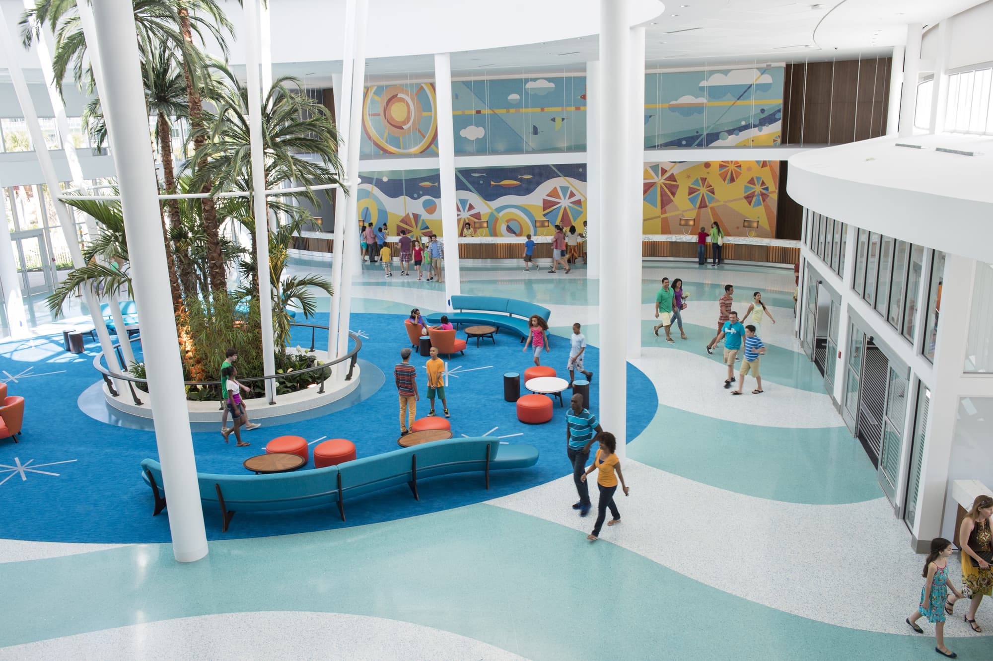 Universal Cabana Bay Beach Resort, Lobby