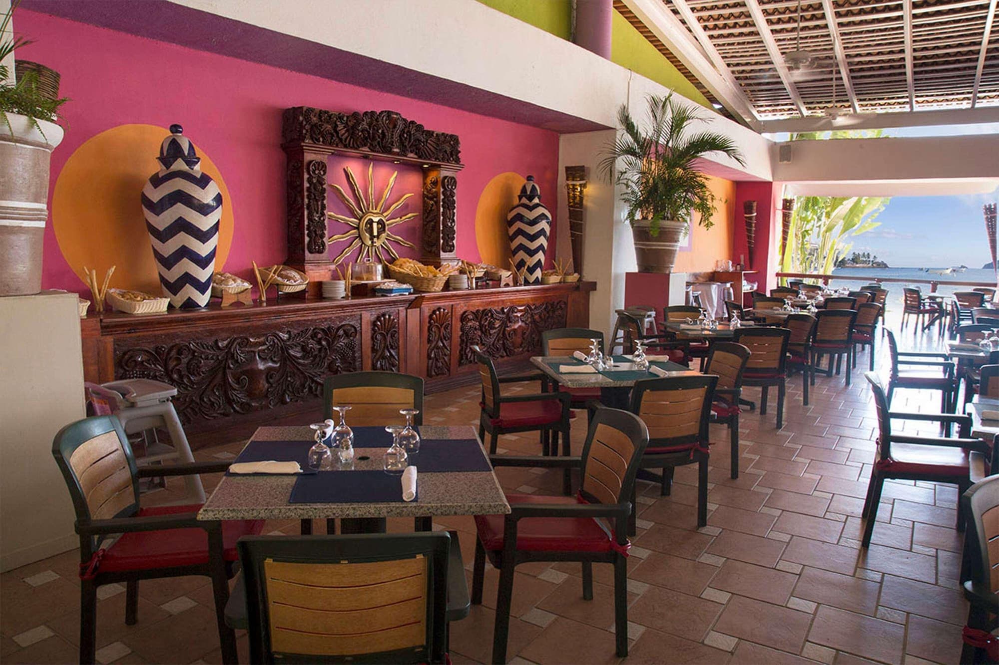 Decameron Los Cocos Guayabitos Ramada All Inclus, Restaurant