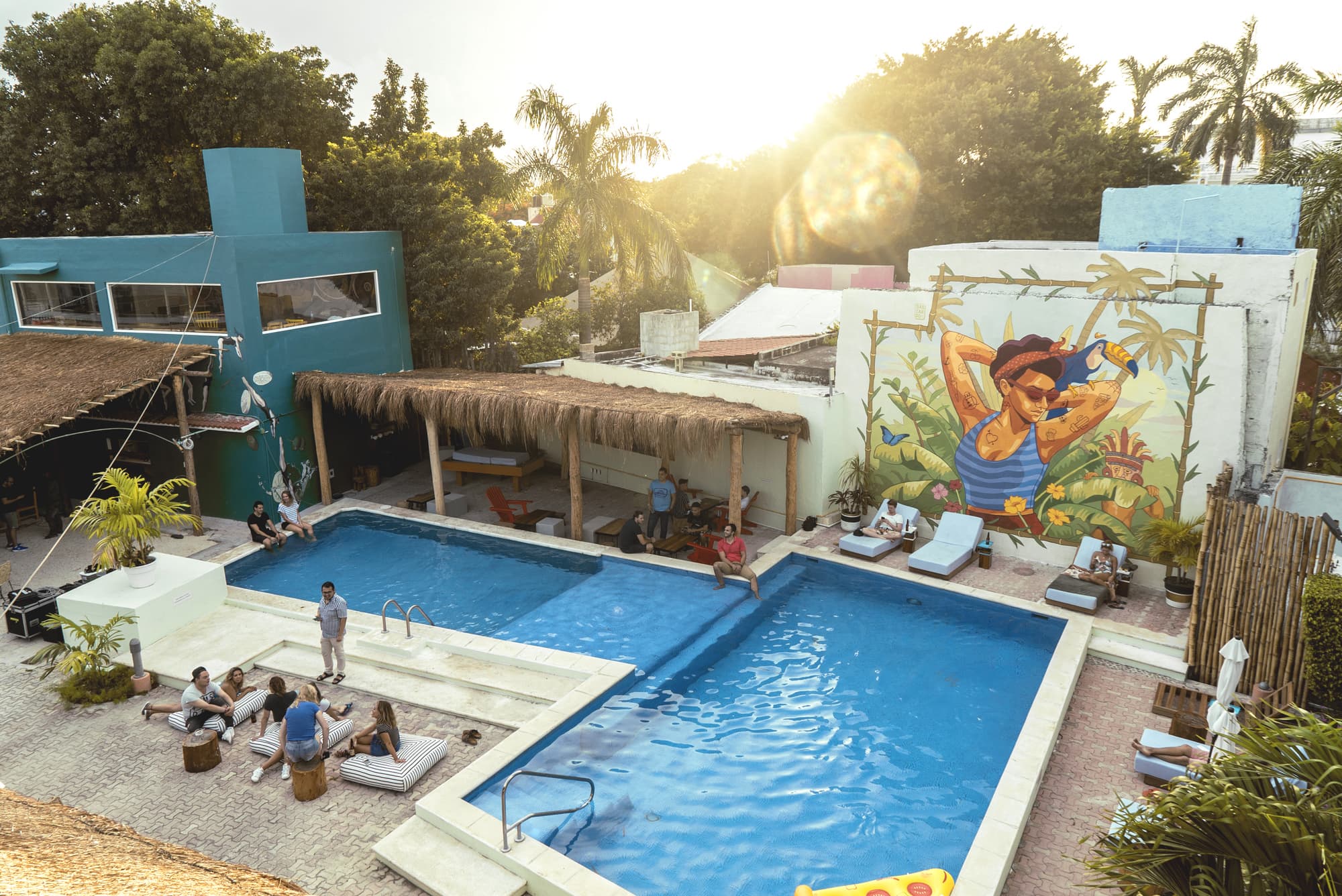 Nílu Cancun Downtown by Selina, Pool