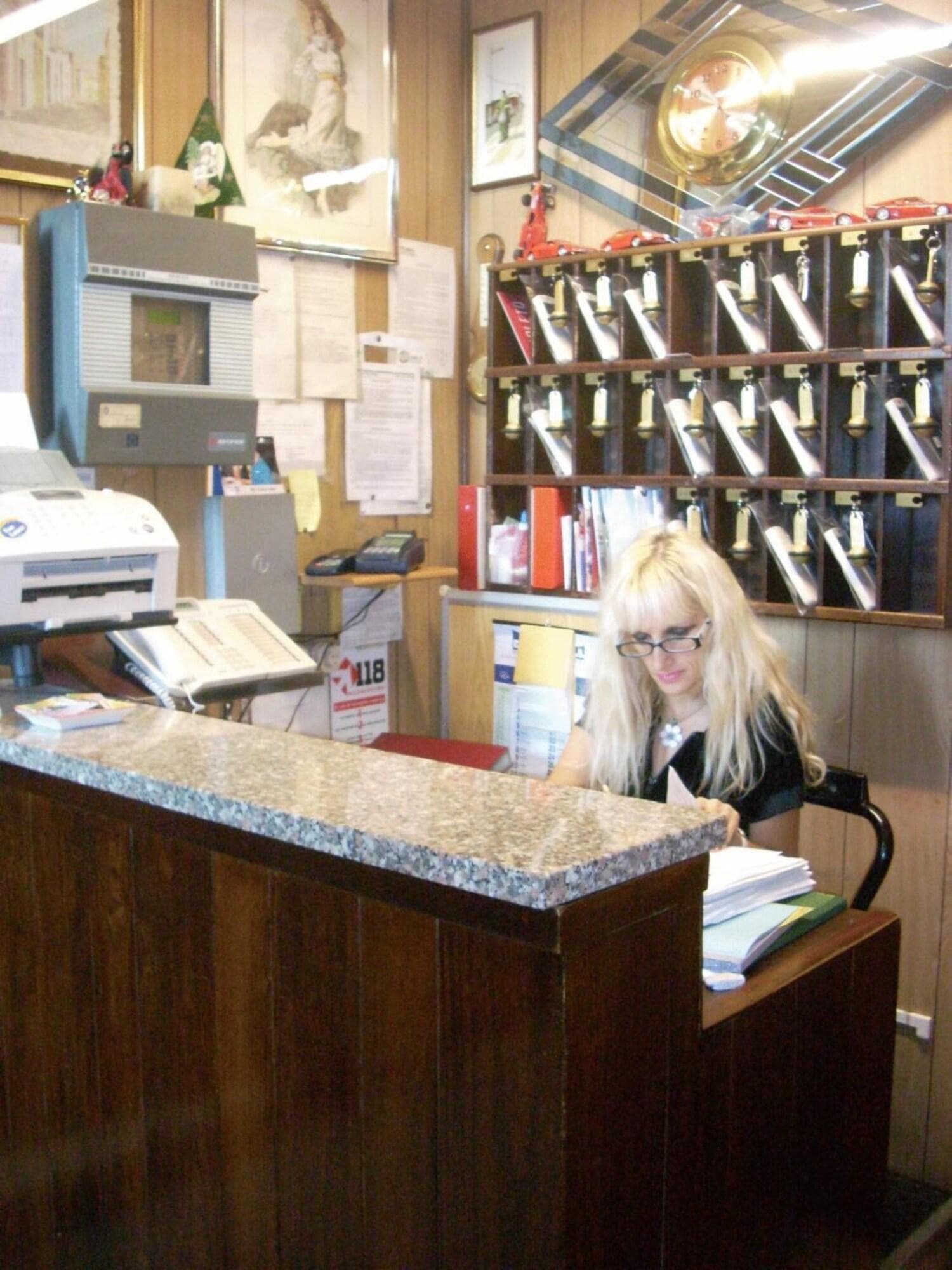 Hotel Tuscolano, Lobby