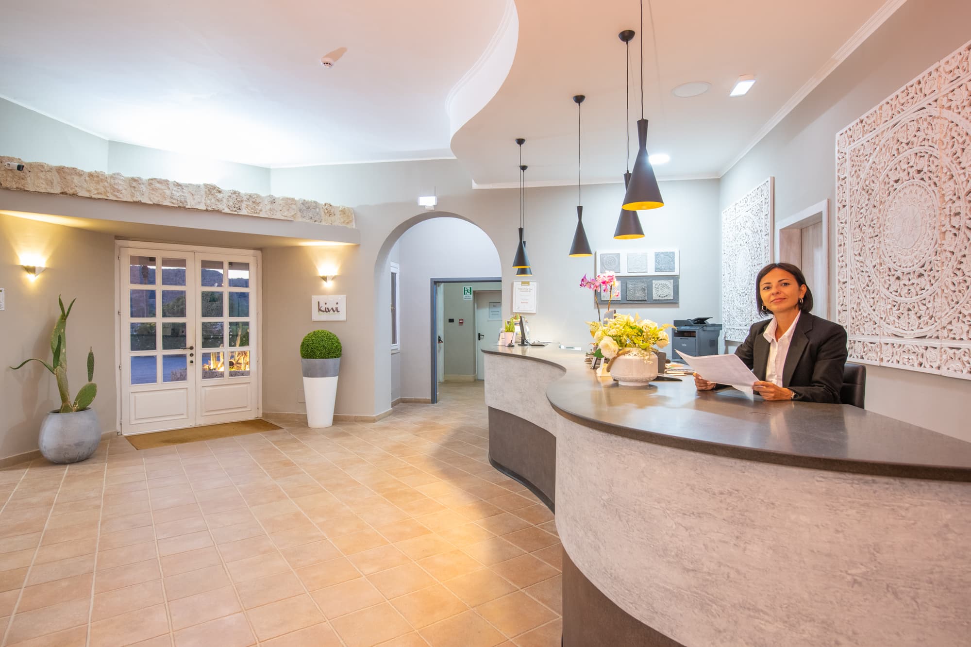 Baia D'Oro Hotel, Lobby