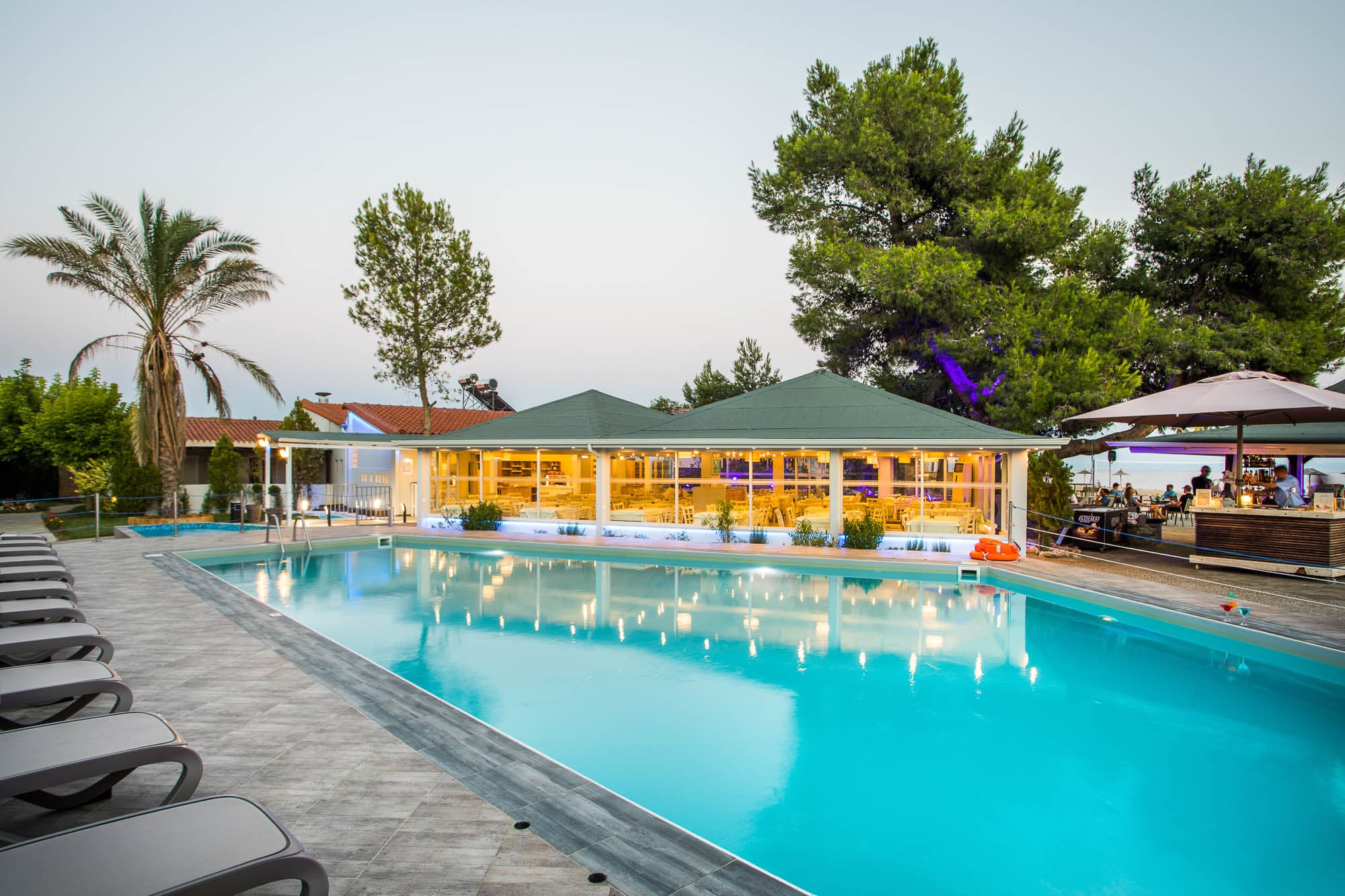 Coral Blue Beach Hotel Gerakini, Pool