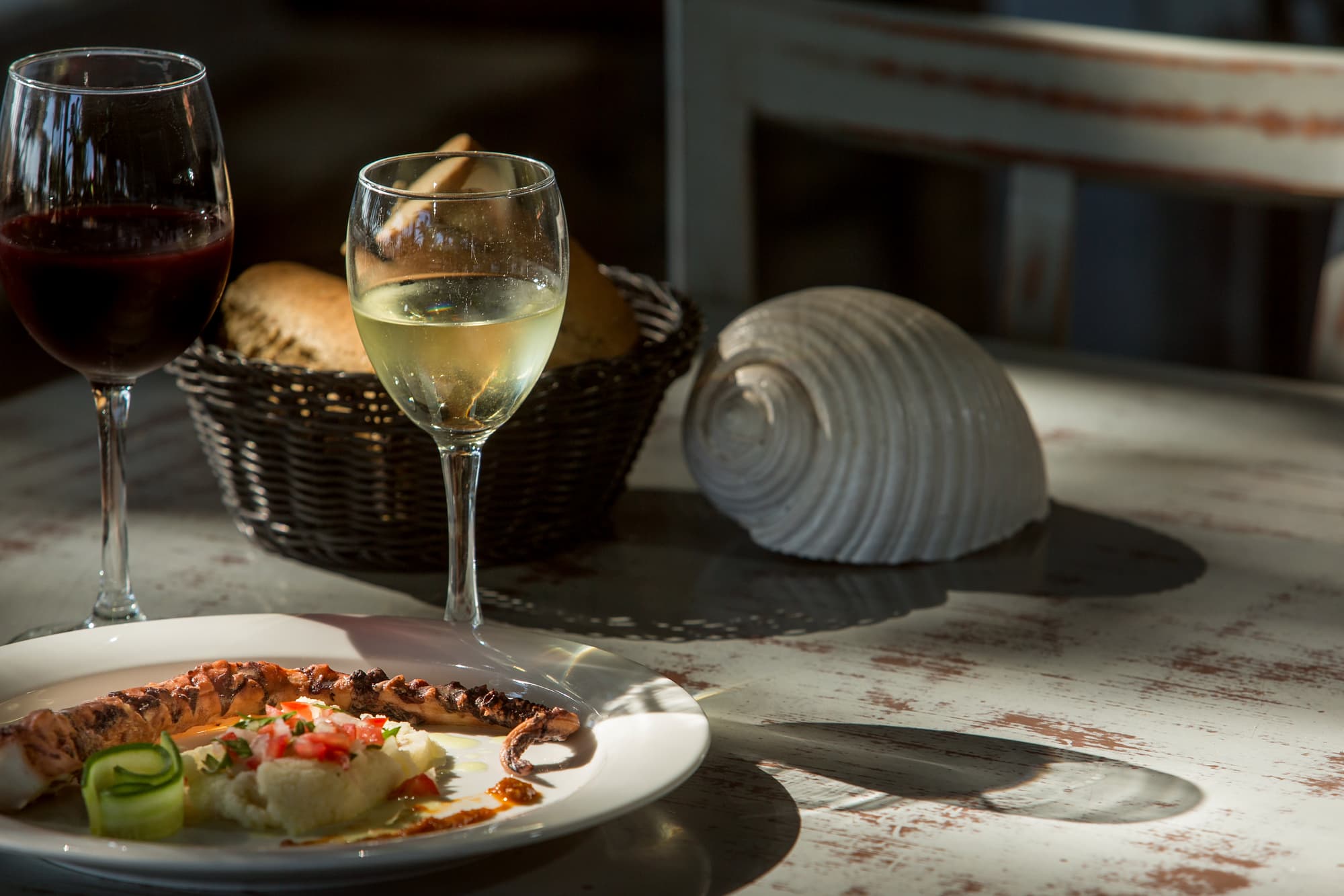 Coral Blue Beach Hotel Gerakini, Restaurant