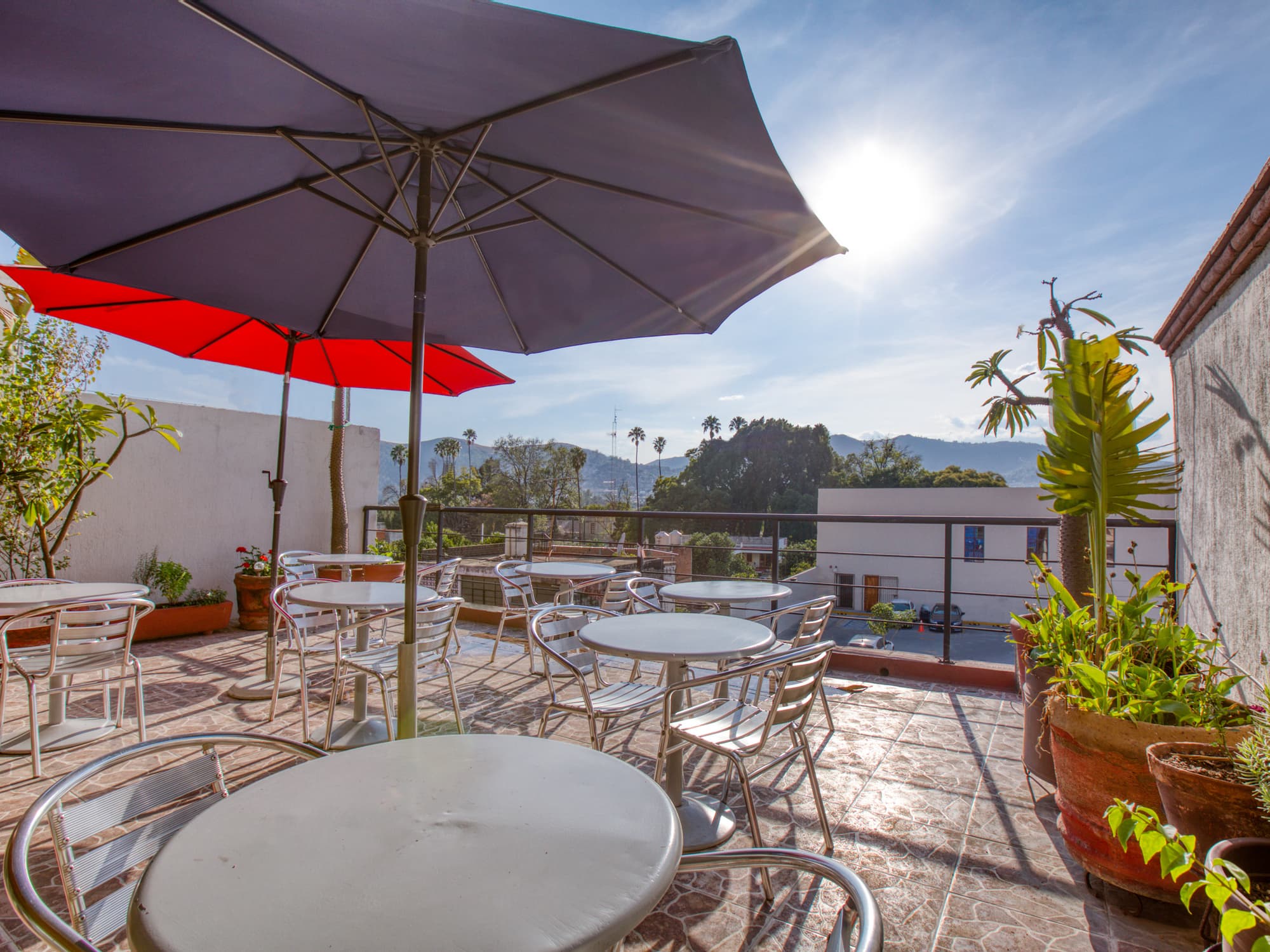 Hotel El Andariego, Terrace