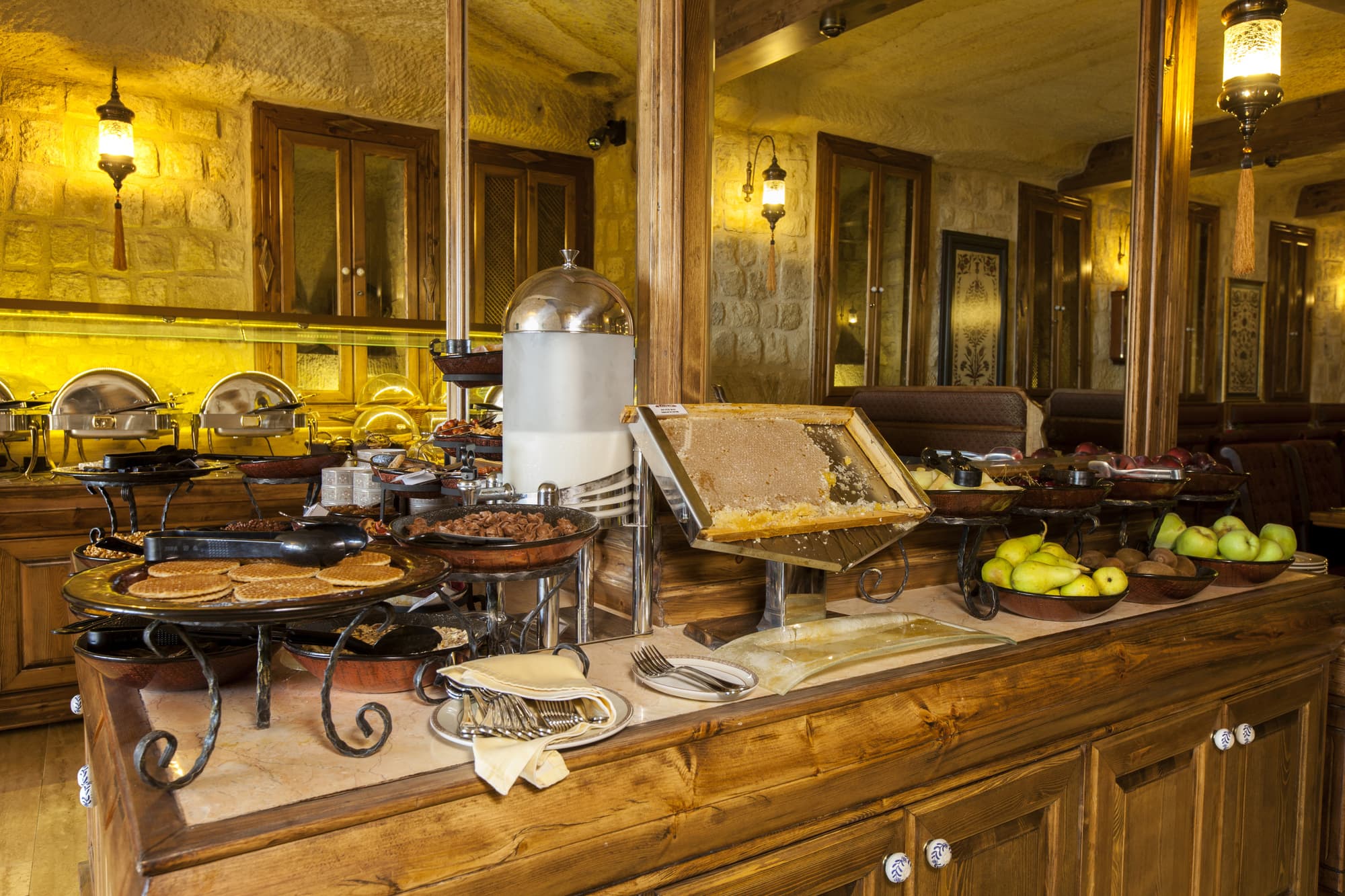 Kayakapi Premium Caves Cappadocia, Restaurant