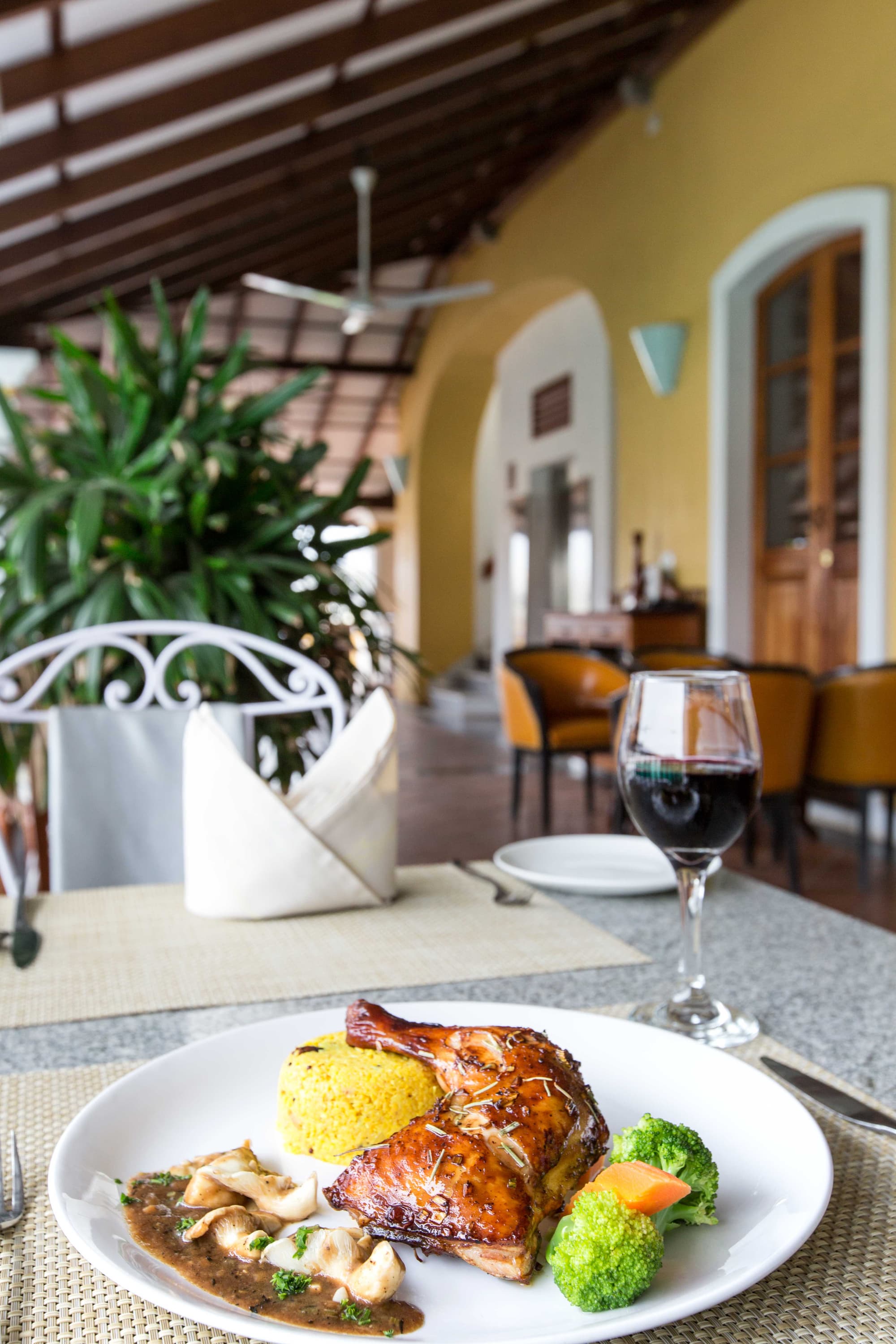 Palais De Mahe - CGH Earth, Restaurant