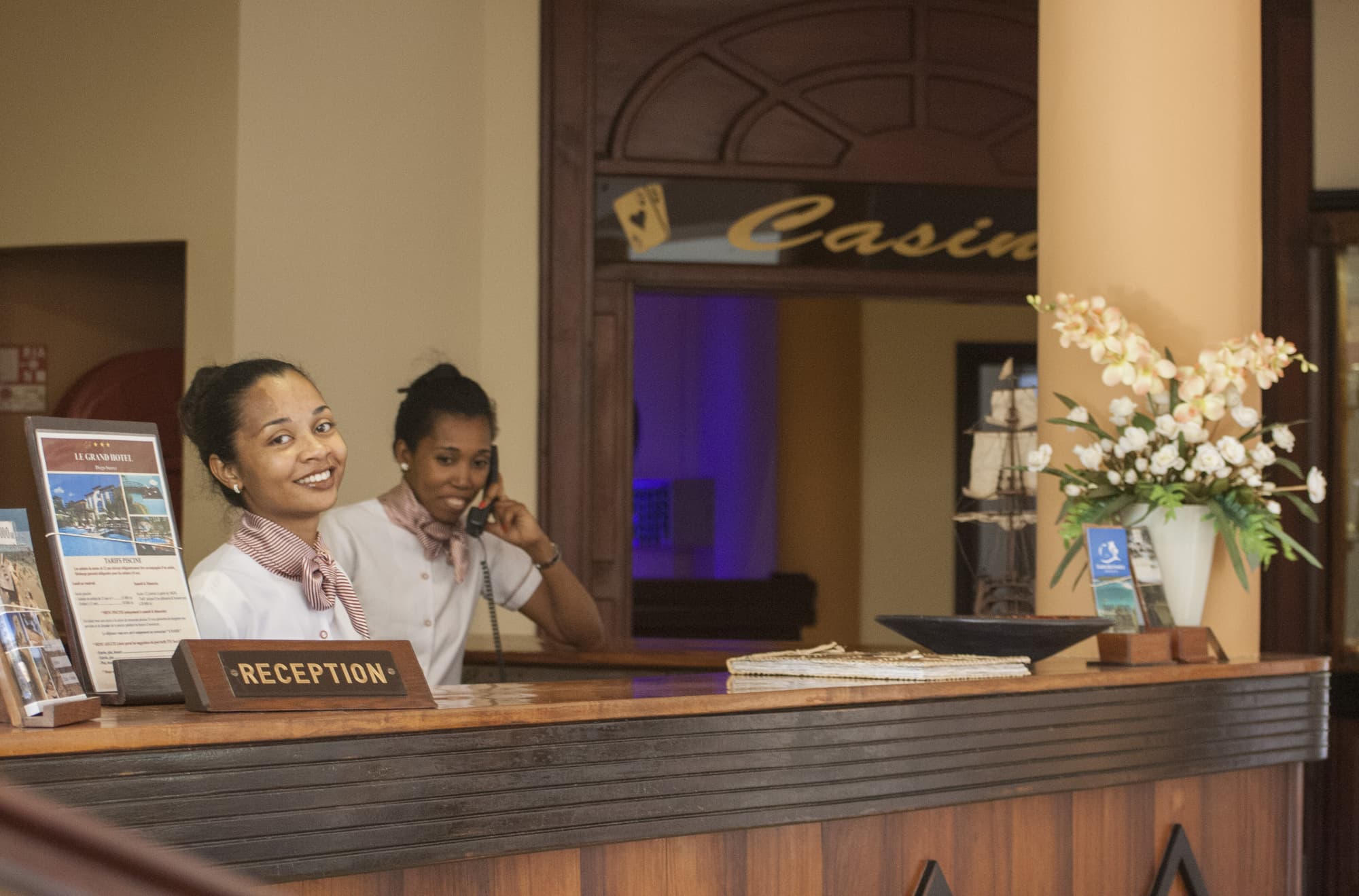 Le Grand Hotel Antsiranana, Lobby