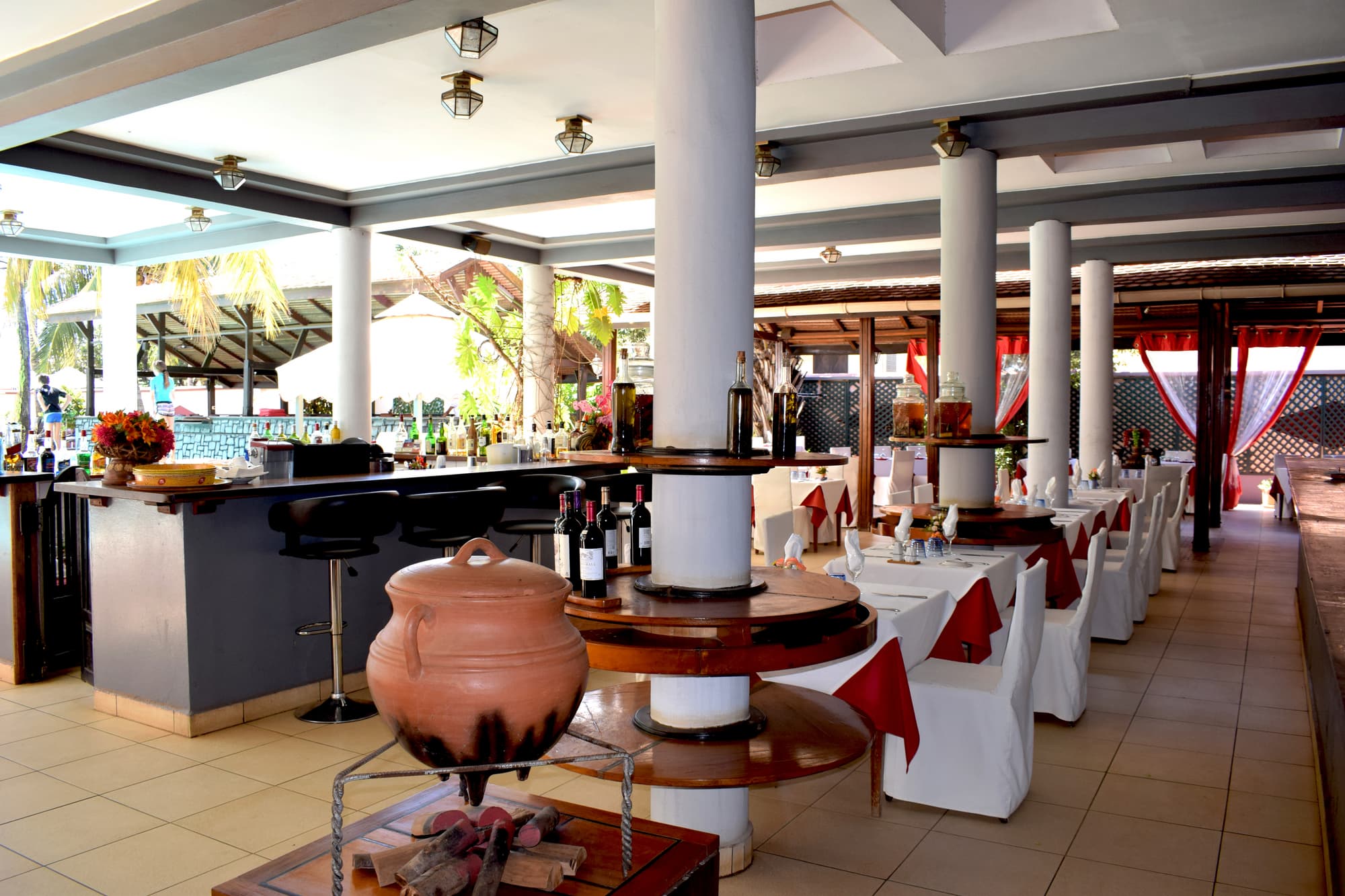 Le Grand Hotel Antsiranana, Restaurant