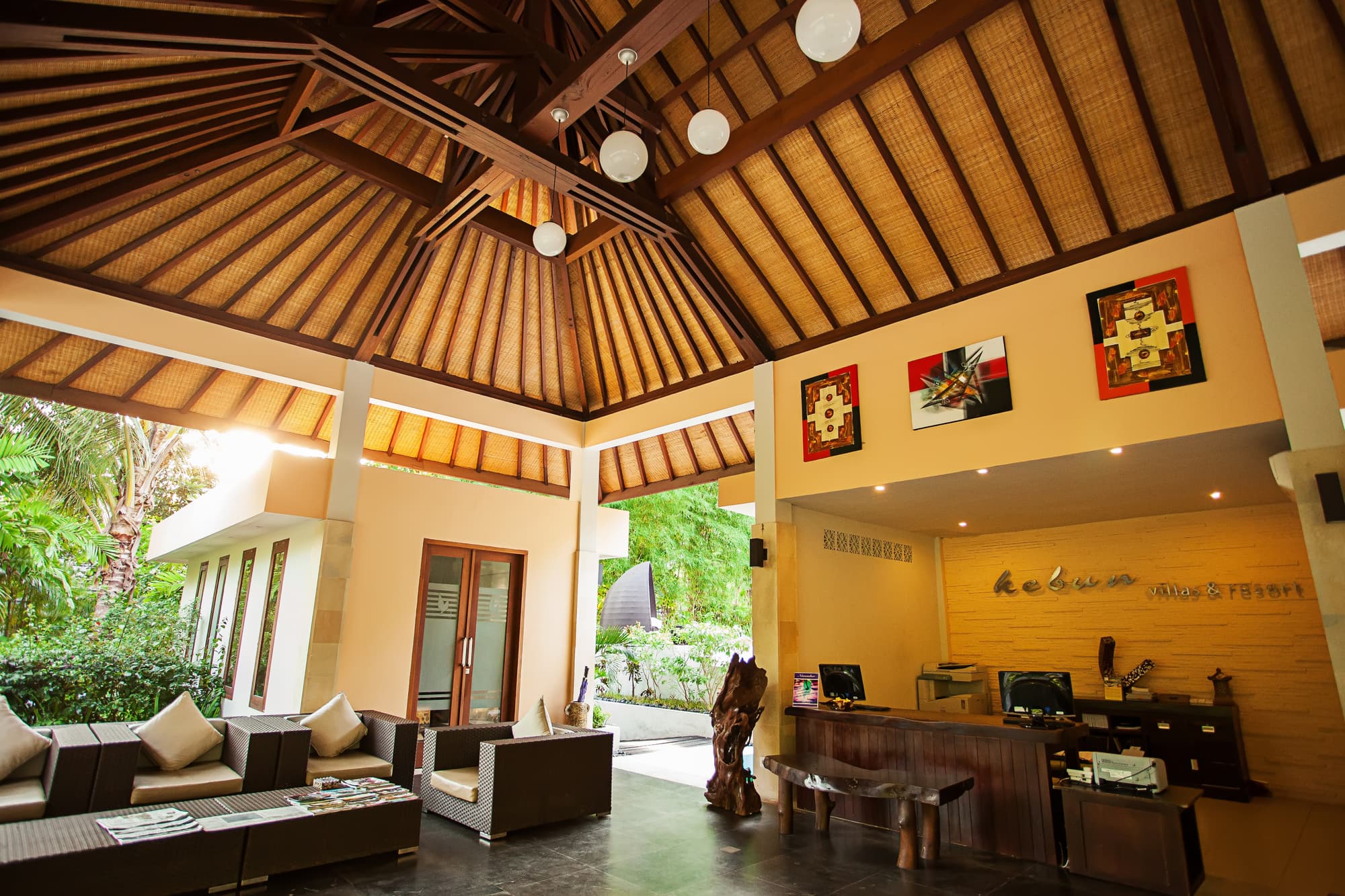 Kebun Villas & Resort, Lobby