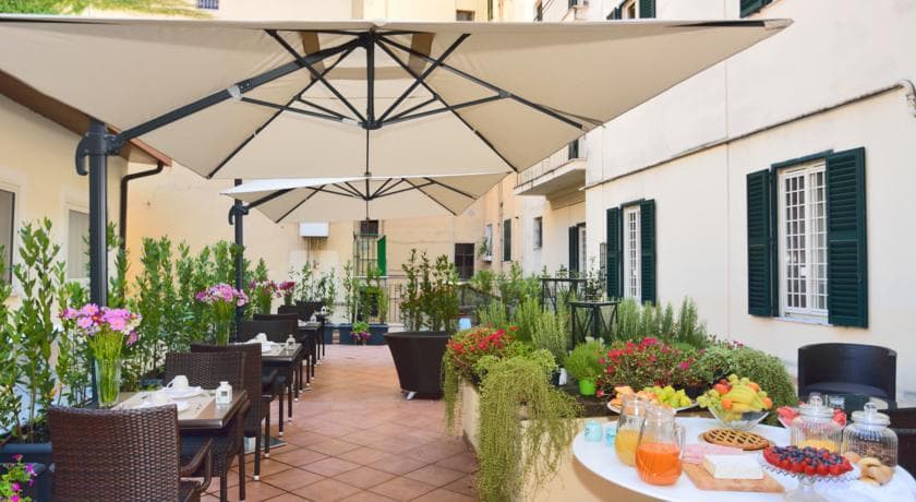LH Hotel Lloyd Roma, Terrace