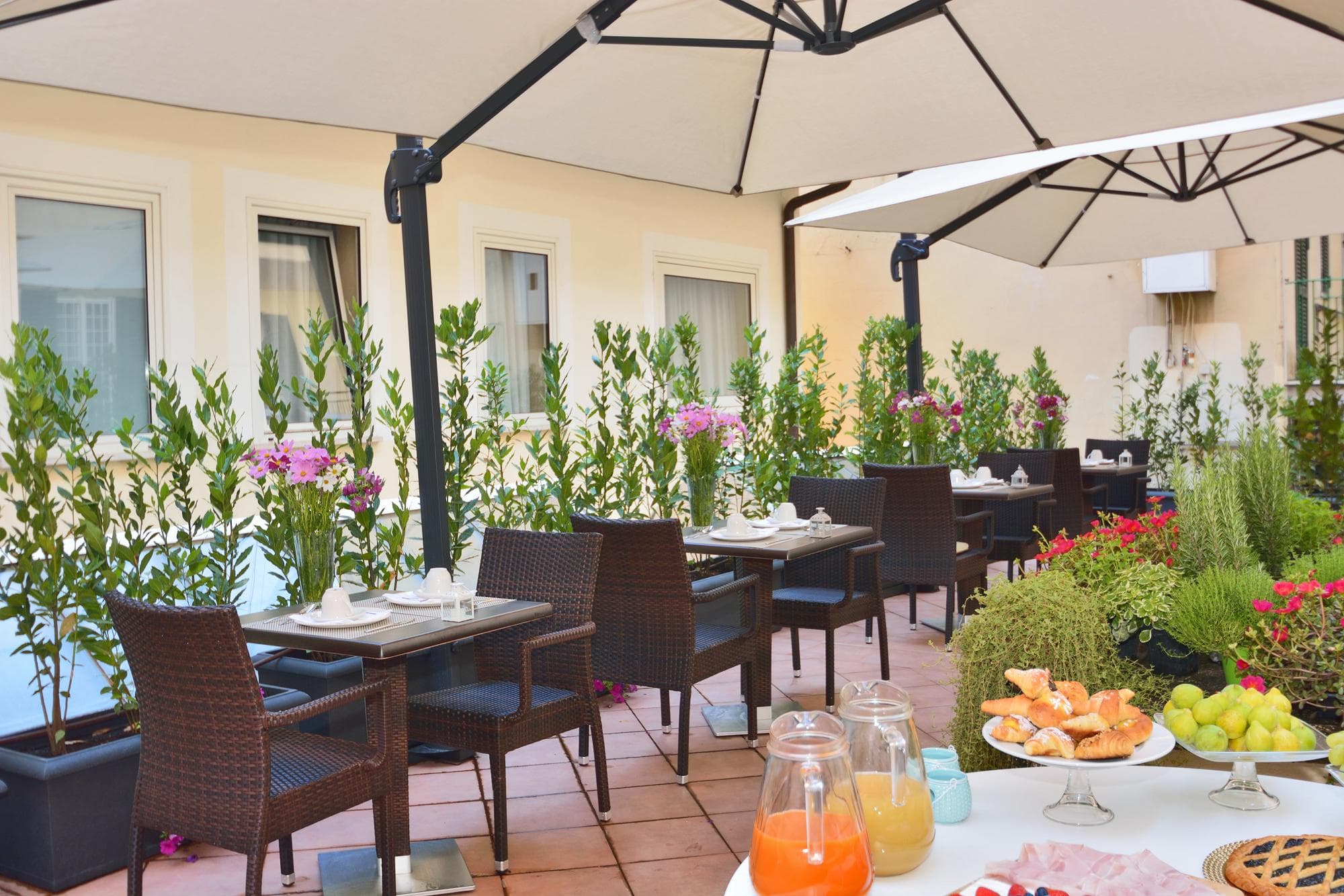 LH Hotel Lloyd Roma, Terrace