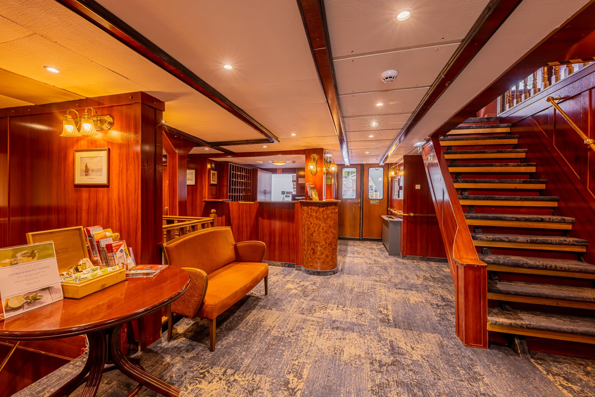 Fortuna Boat Hotel Budapest, Lobby