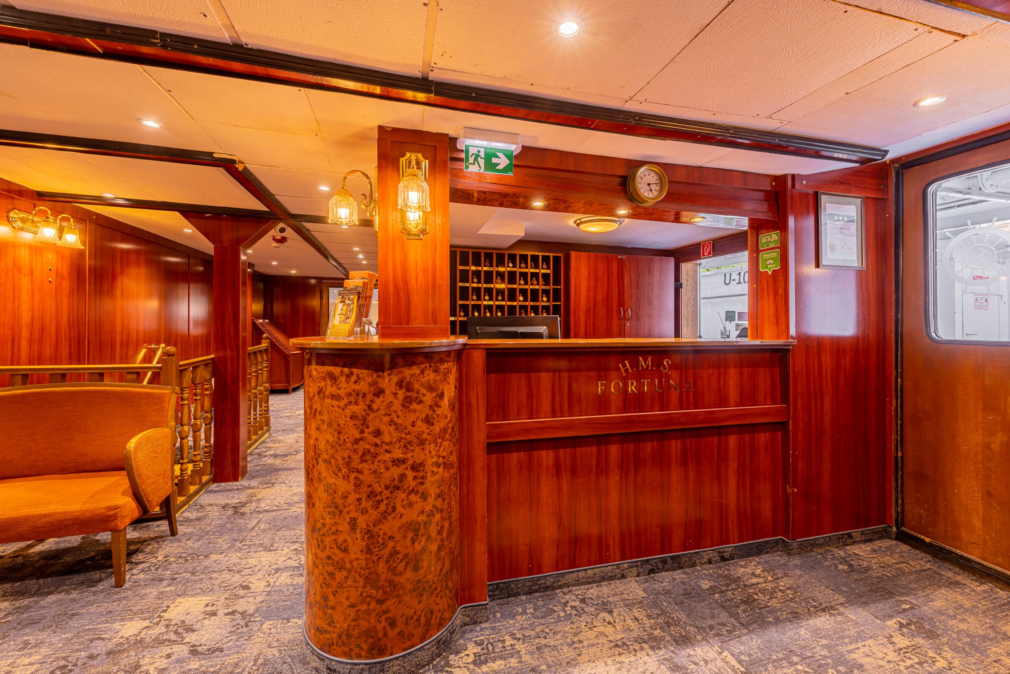Fortuna Boat Hotel Budapest, Lobby