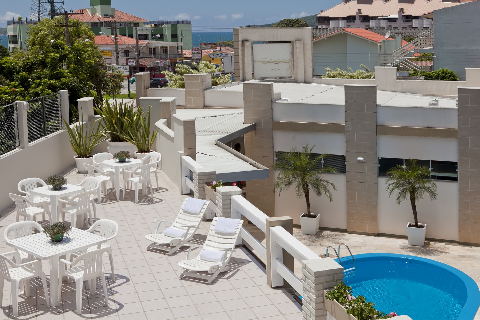 Geranius Praia dos Ingleses, Terrace