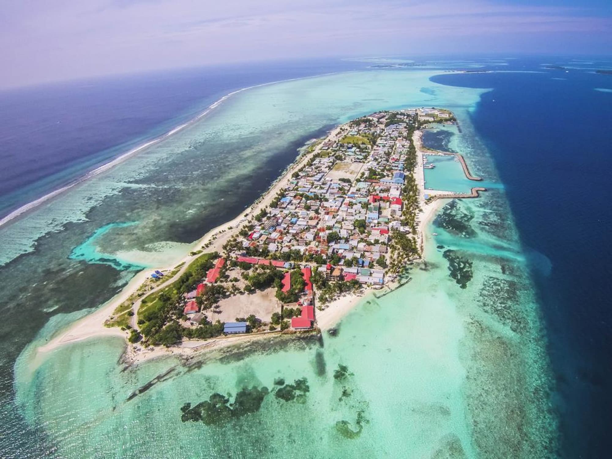 Stingray Beach Inn at Maafushi, General view