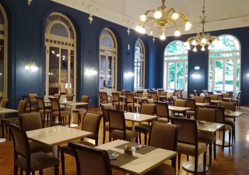Grand Hotel Regina, Restaurant