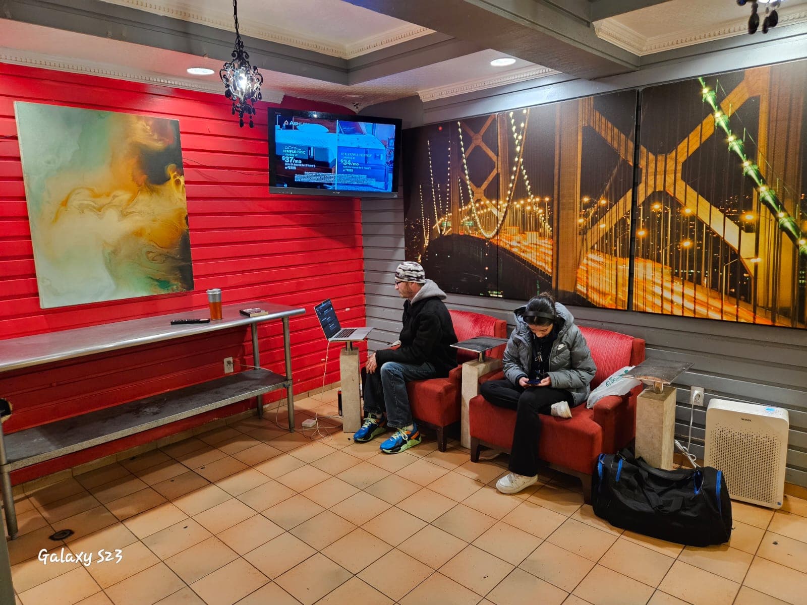 European Hostel, Lobby