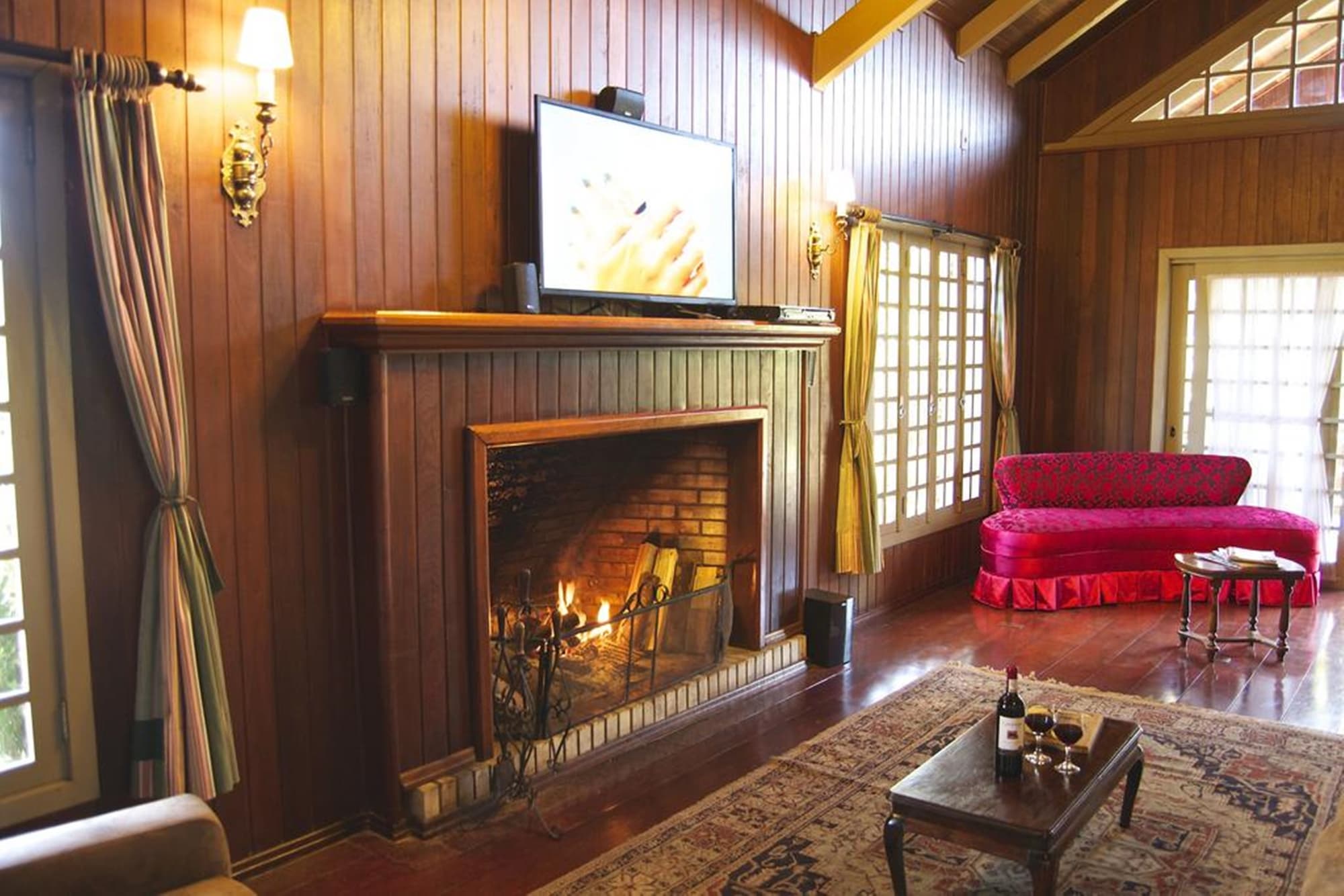 Pousada Casa Rosa, Lobby