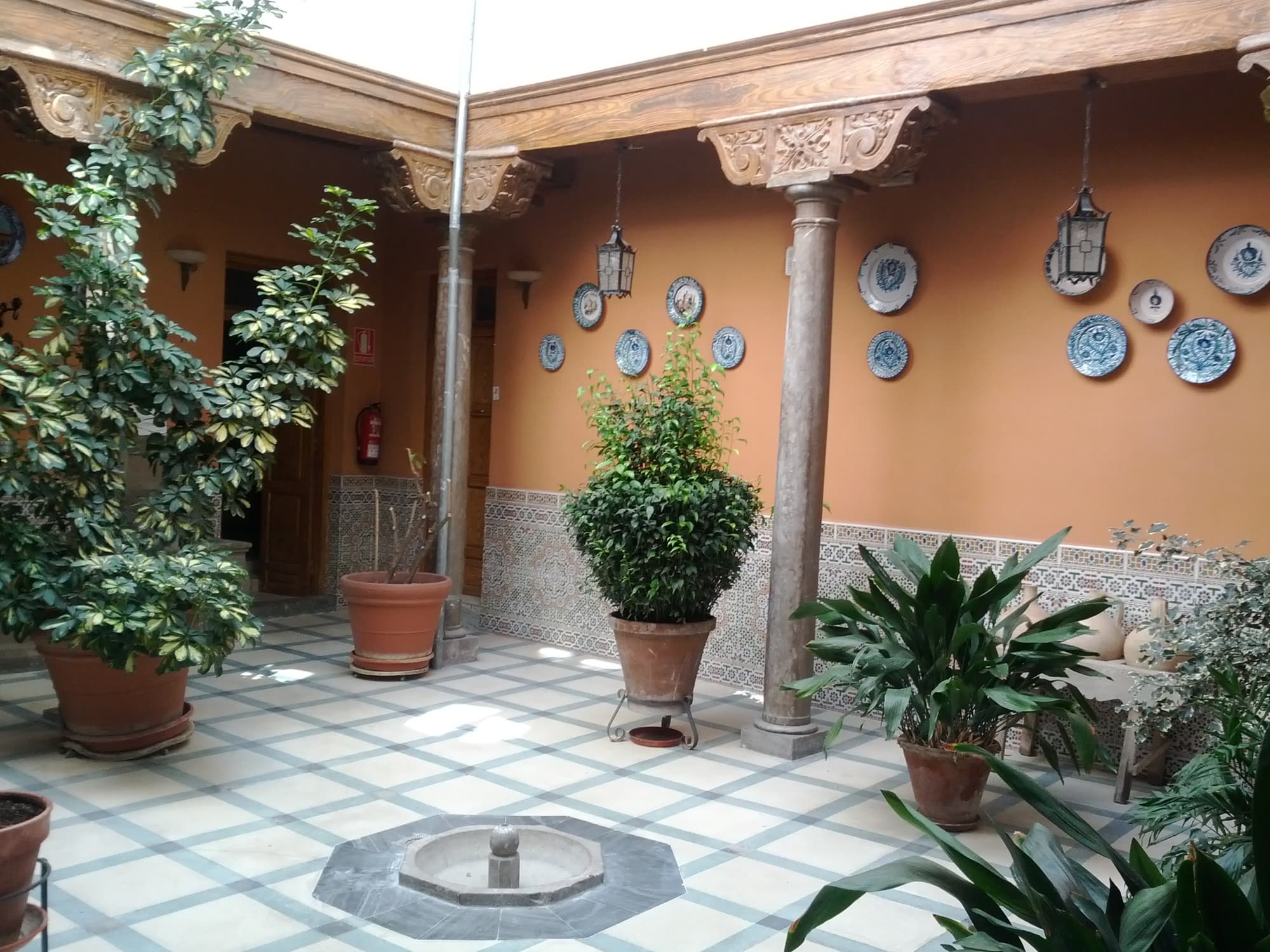 Pensión San Joaquín, Lobby