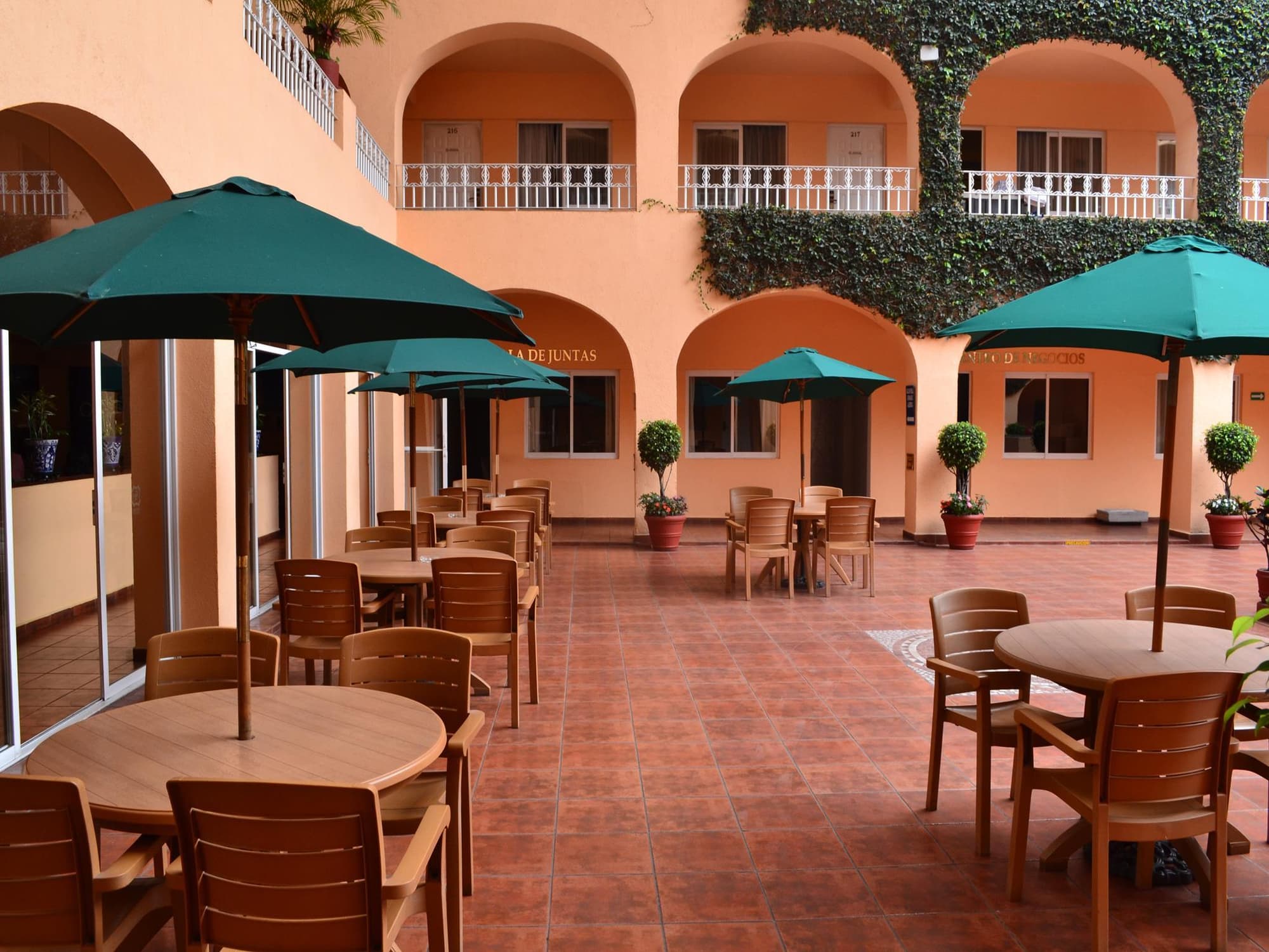 Mision Orizaba, Terrace