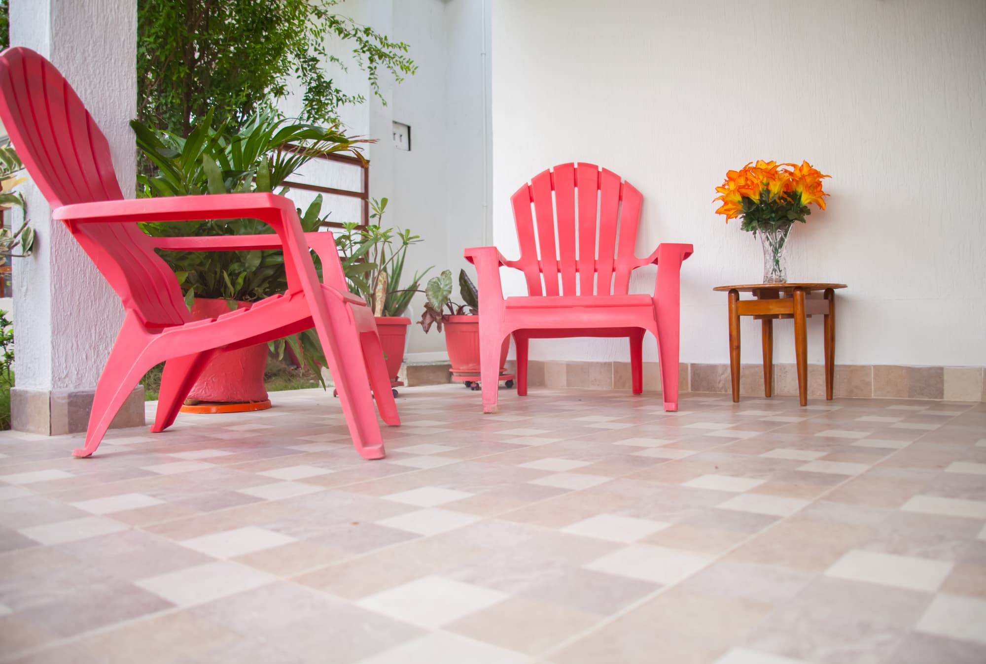 The Retreat Homeaway, Terrace