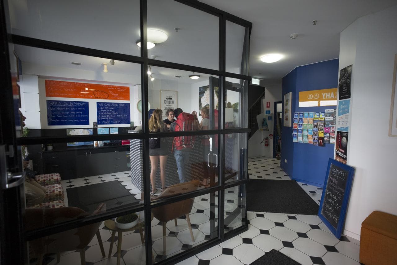 Hobart Central YHA, Lobby
