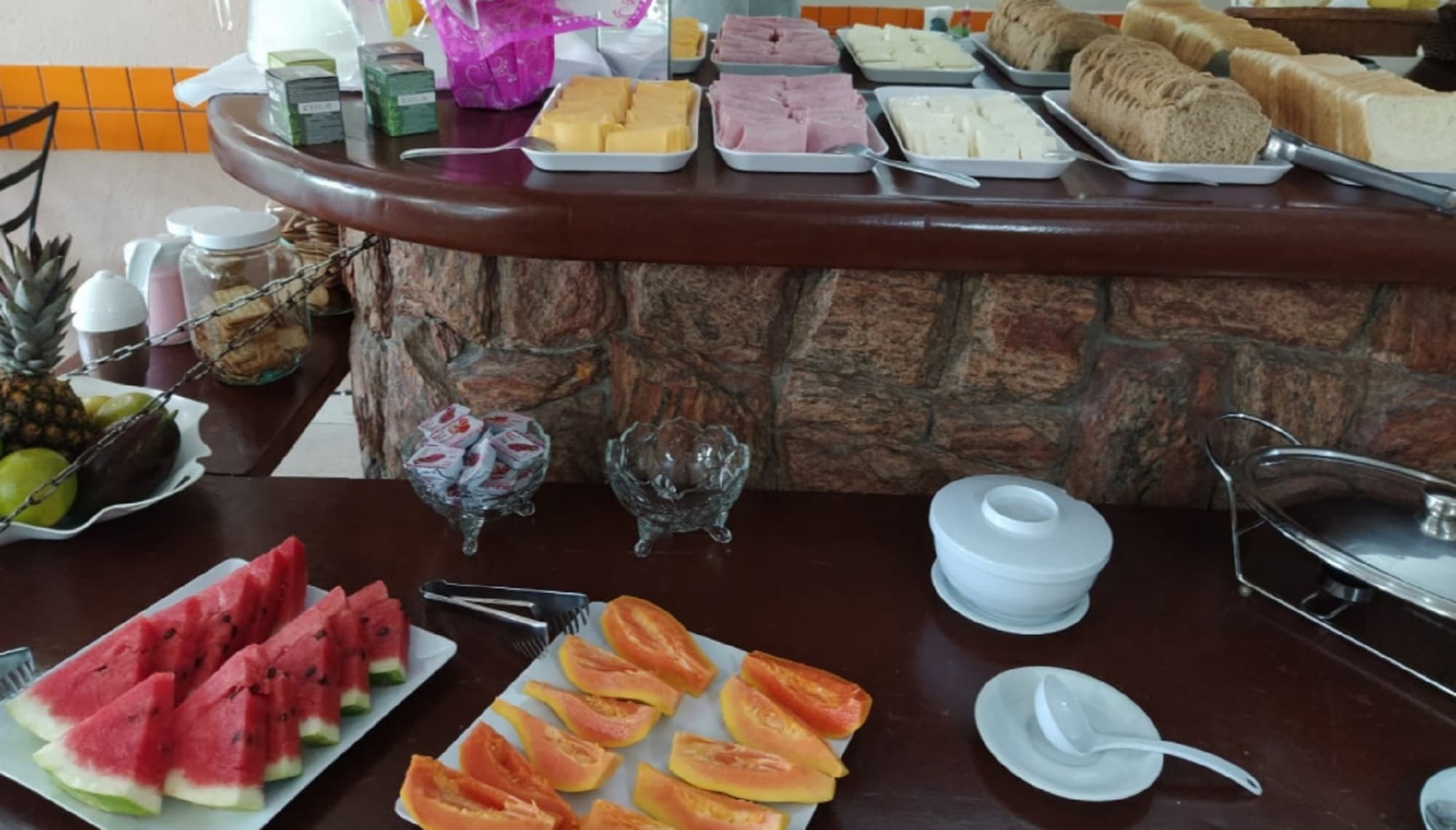 Areias Brancas Pousada, Restaurant