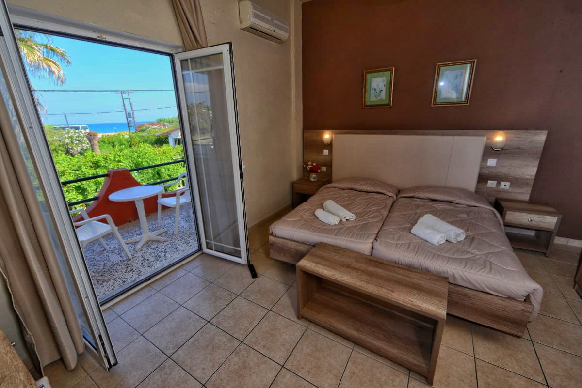 Blue Sea  Argyrades Beach, Room