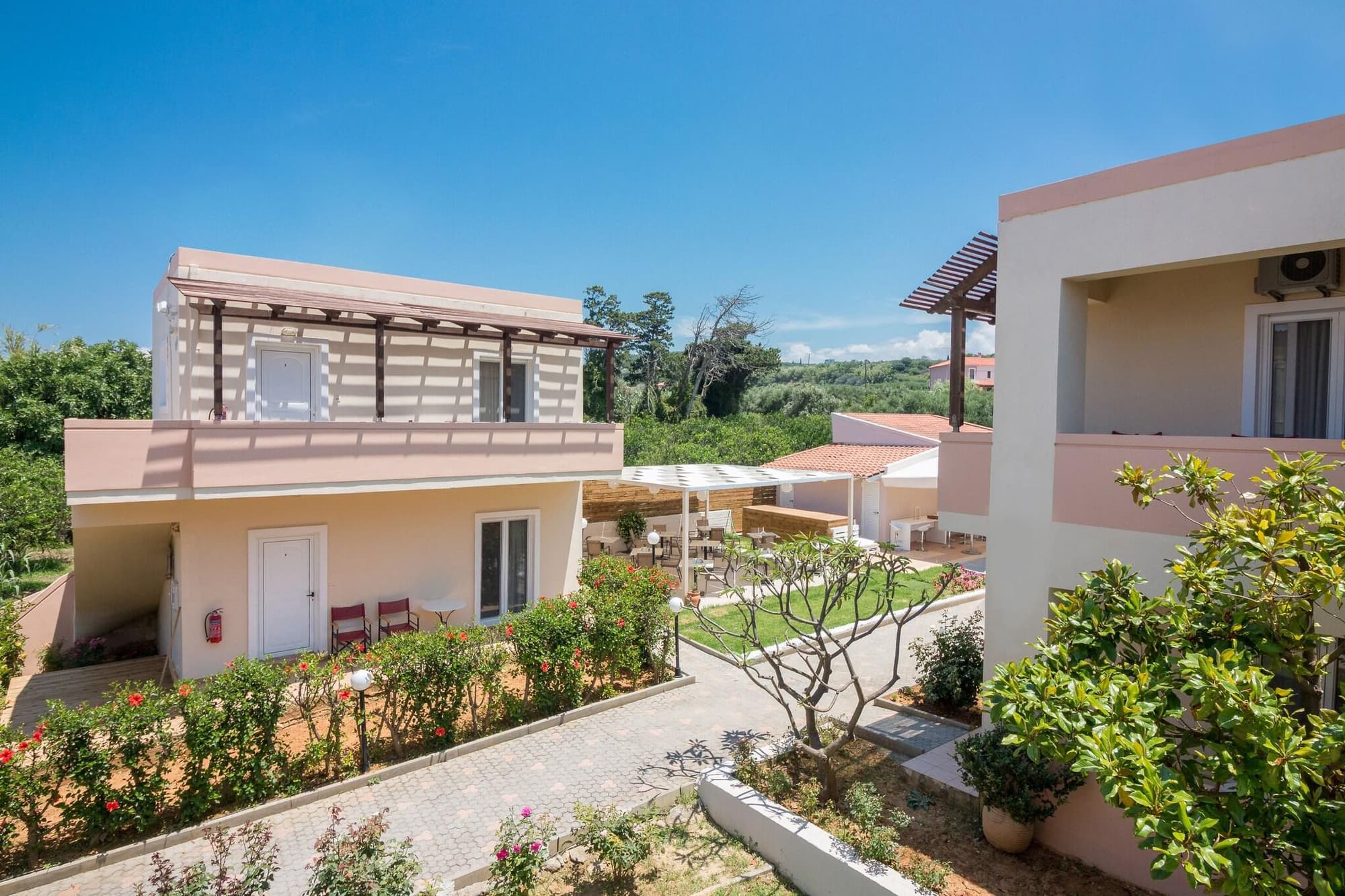 Dimitra & Evdokia Hotel, Terrace