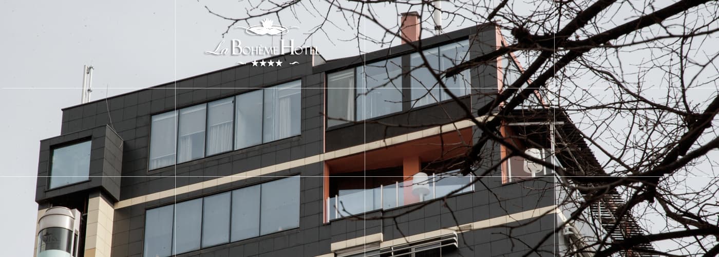 La Boheme hotel Tirana, General view