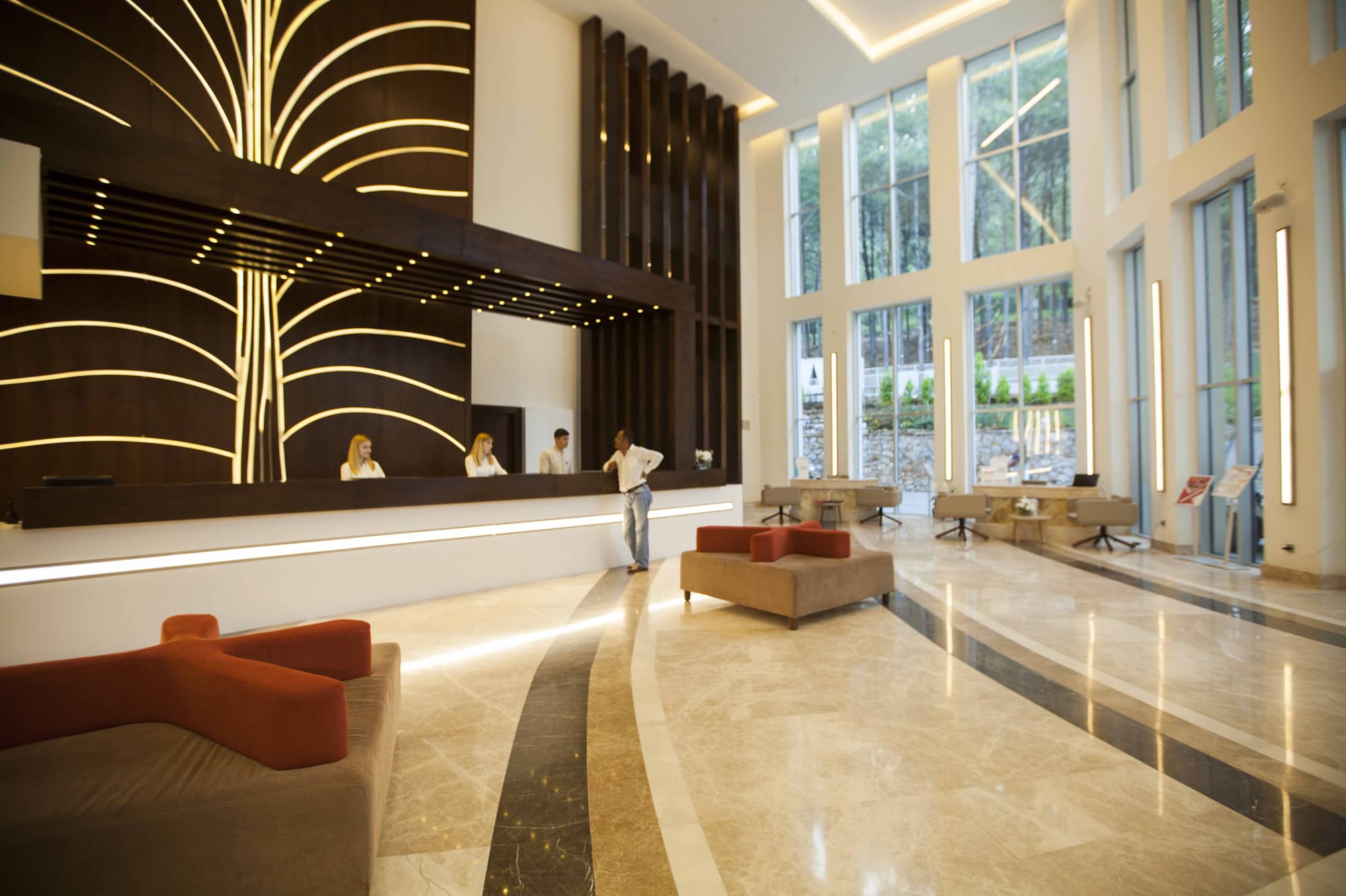 Orka Lotus Beach Hotel, Lobby