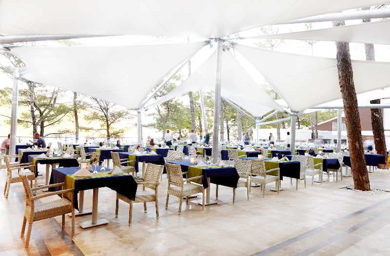 Orka Lotus Beach Hotel, Terrace